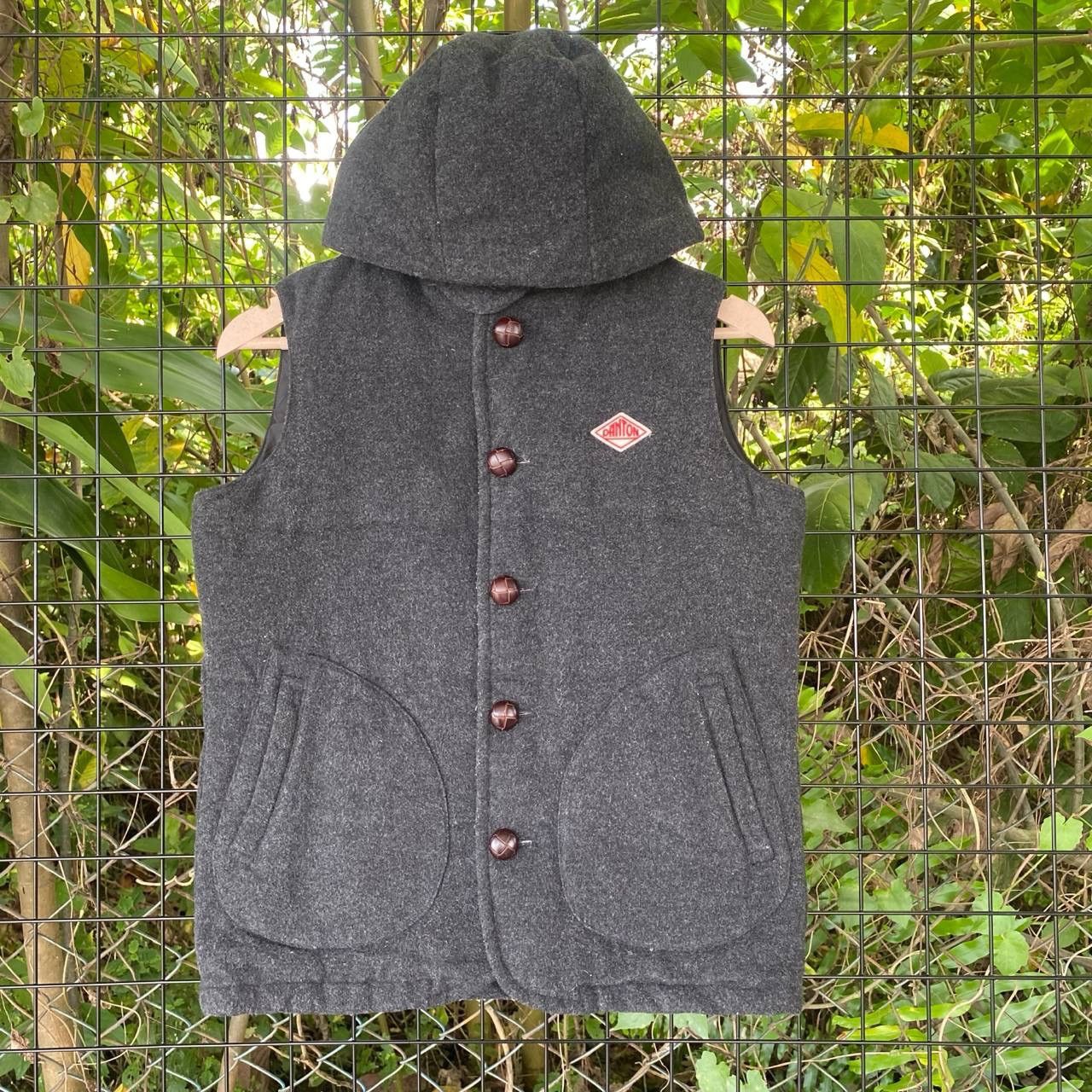 Beams Plus × Danton Danton Vatemens Beams Wool Hoodies Down Vest Size US S / EU 44-46 / 1 - 1 Thumbnail