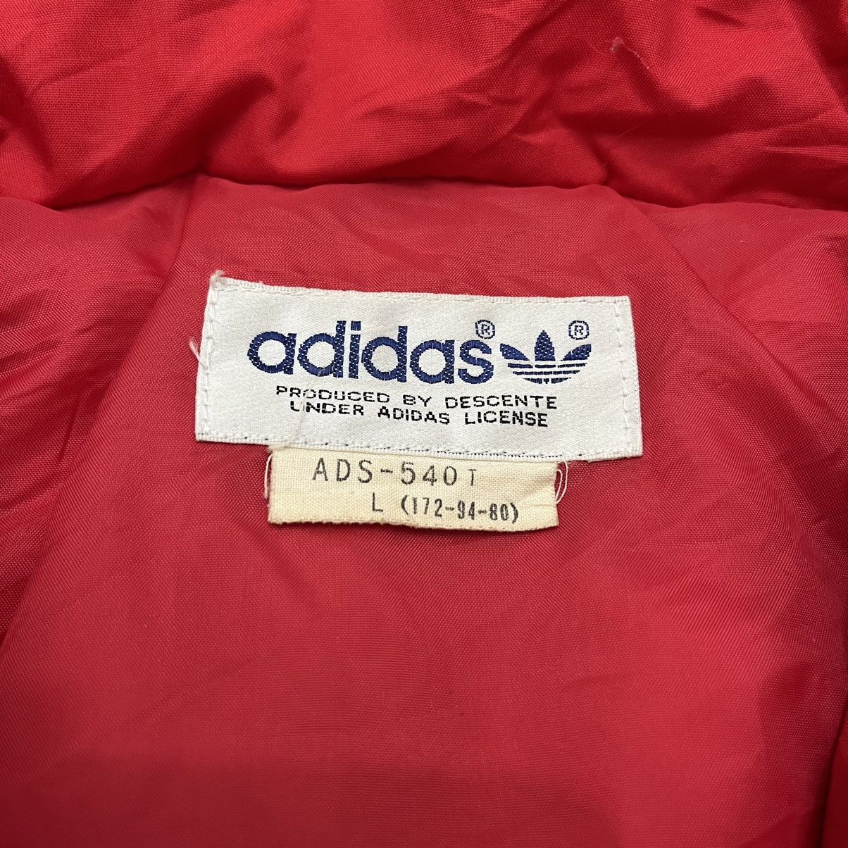 Adidas × Descente × Vintage Vintage Adidas Descente Germany Puffer Down Jacket Size US M / EU 48-50 / 2 - 8 Thumbnail