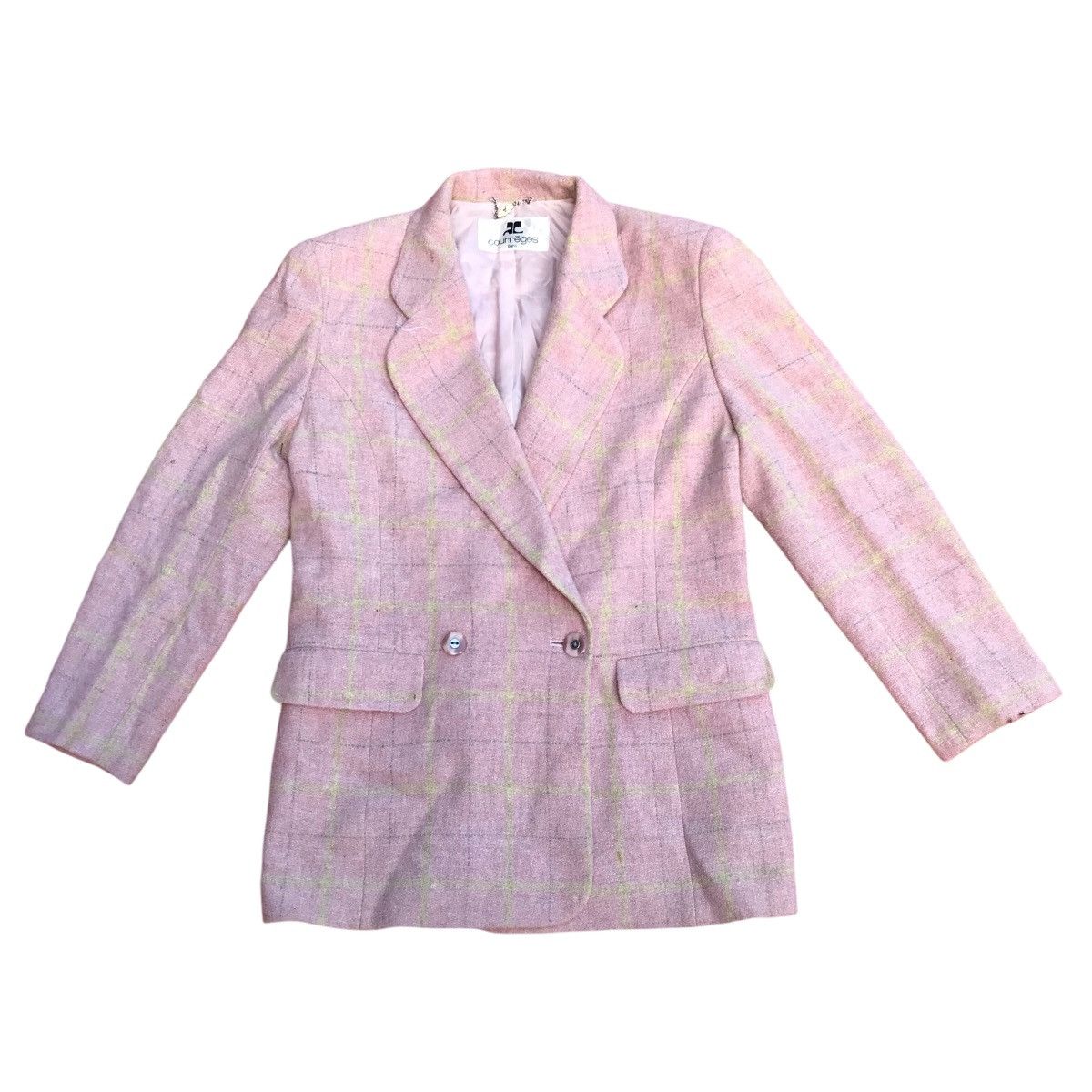 Courreges × If Six Was Nine VINTAGE COURREGES WOOL JACKET Size US S / EU 44-46 / 1 - 2 Thumbnail
