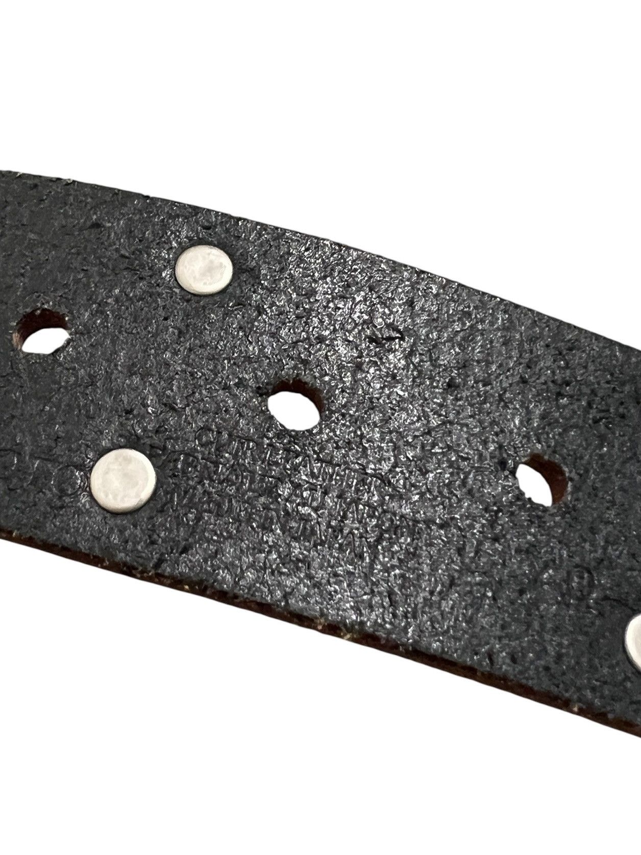 Yohji Yamamoto Vintage Y’s Yohji Yamamoto Studded Leather Belt Size 32 - 13 Thumbnail