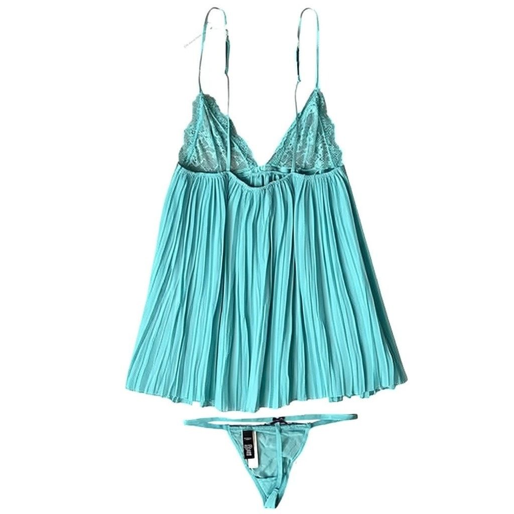 Victoria's Secret Victoria's Secret Very Sexy Pleated Babydoll, M Size ONE SIZE - 8 Thumbnail