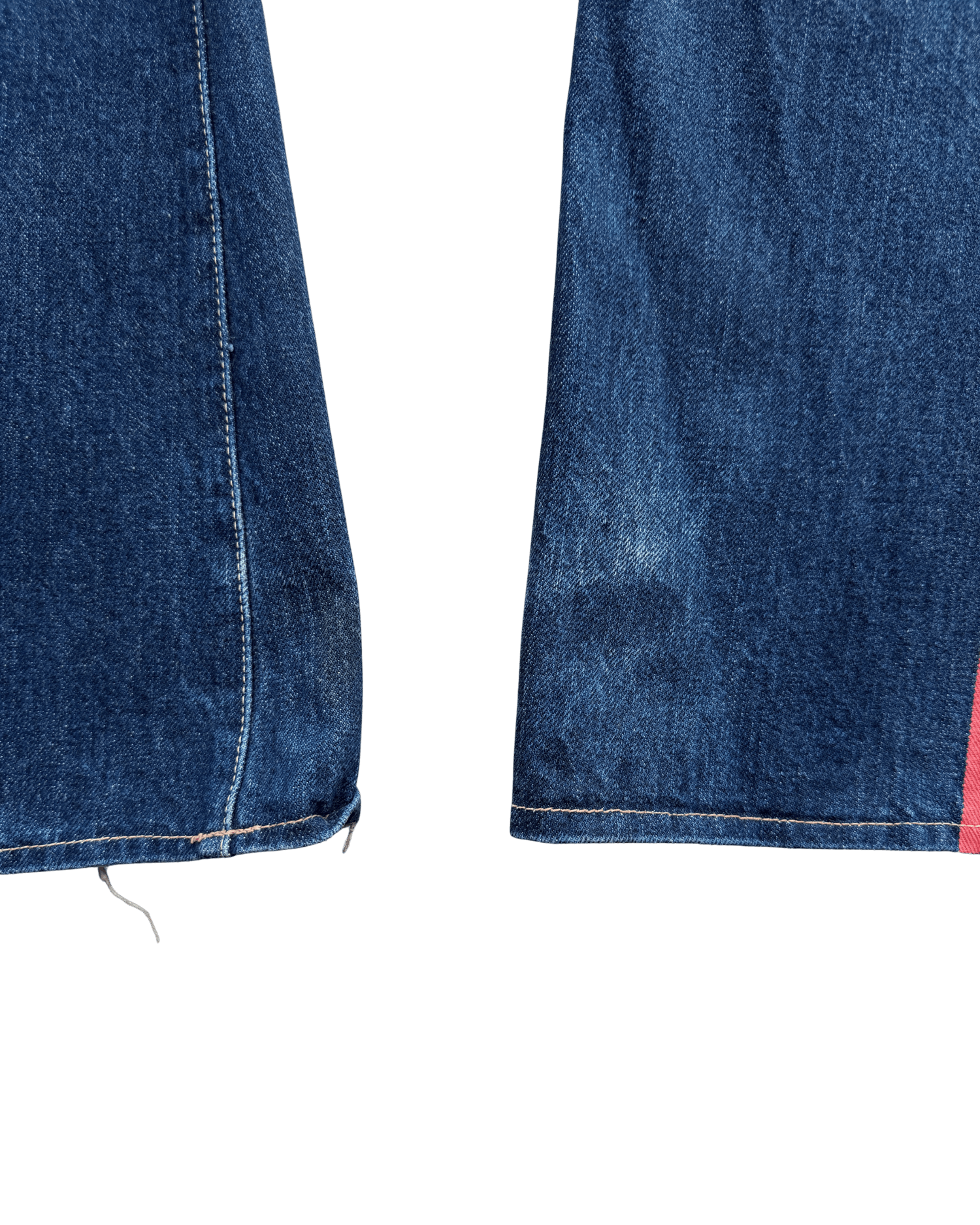 Kapital x Levi's Red Striped Denim Jeans Size US 30 / EU 46 - 9 Thumbnail