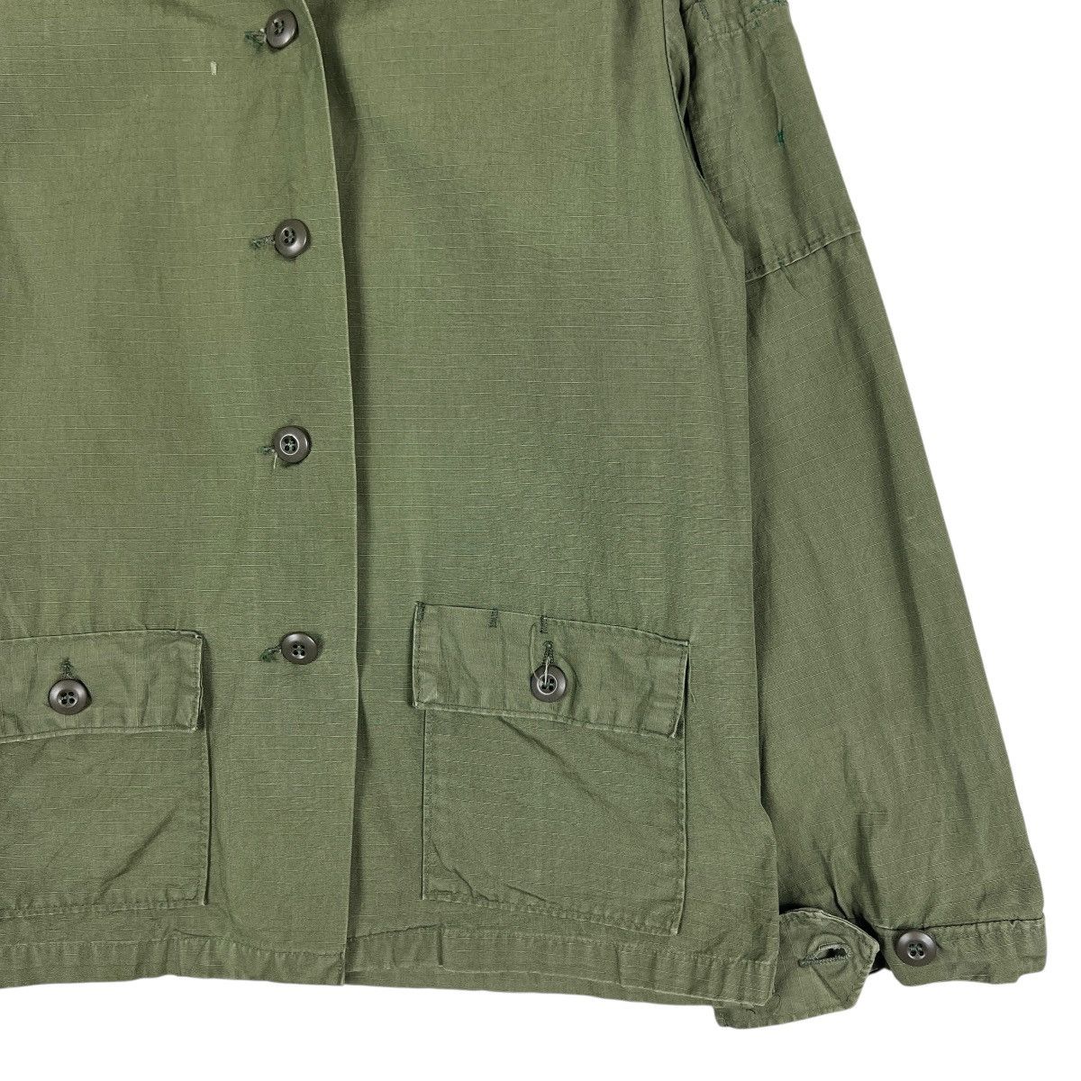 Vintage Vintage Military Shirt Utility Cotton Poplin Og 107 Size XL / US 12-14 / IT 48-50 - 6 Thumbnail