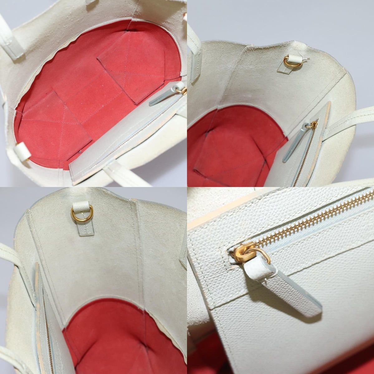 Celine CELINE Tote Bag Leather Red Size ONE SIZE - 12 Thumbnail