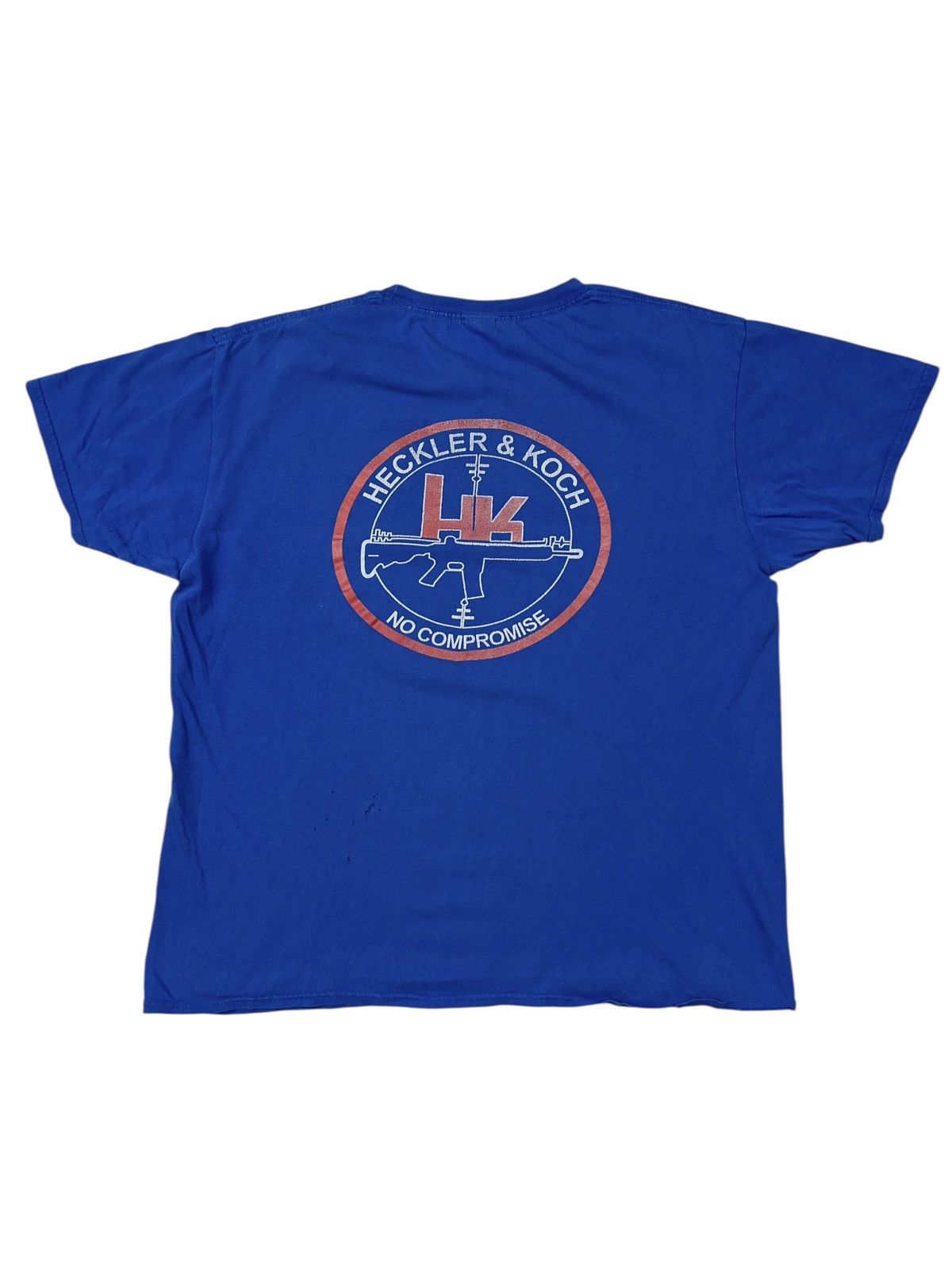 Vintage Heckler & Koch Distressed T-shirt No Compromise y2k