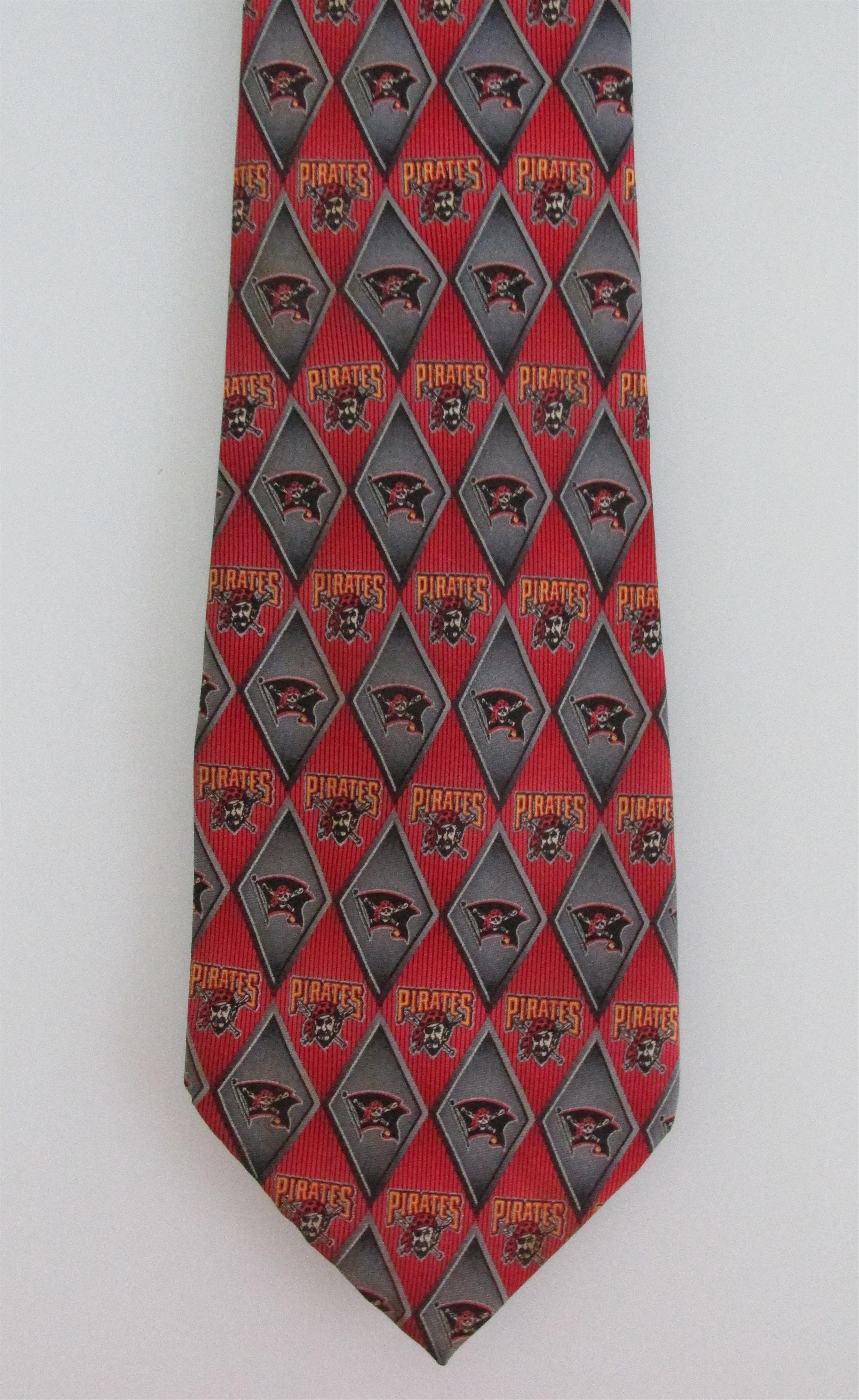 Other Pittsburg Pirates Logo Men's Silk Tie Size ONE SIZE - 2 Thumbnail