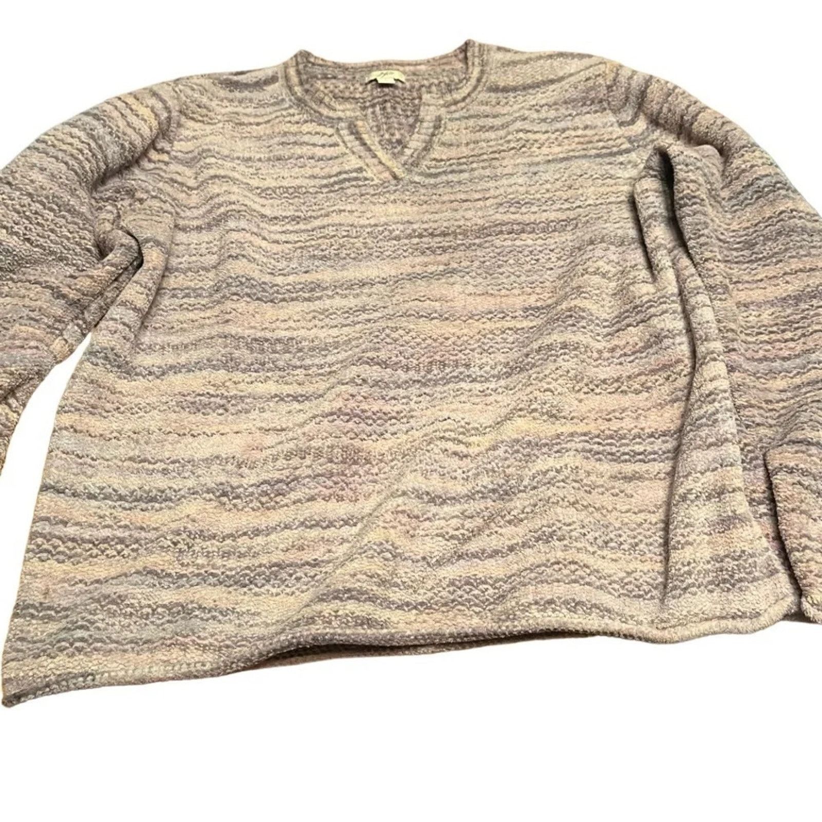 J. Jill J Jill slub marled pullover sweater, size Small Size S / US 4 / IT 40 - 1 Thumbnail