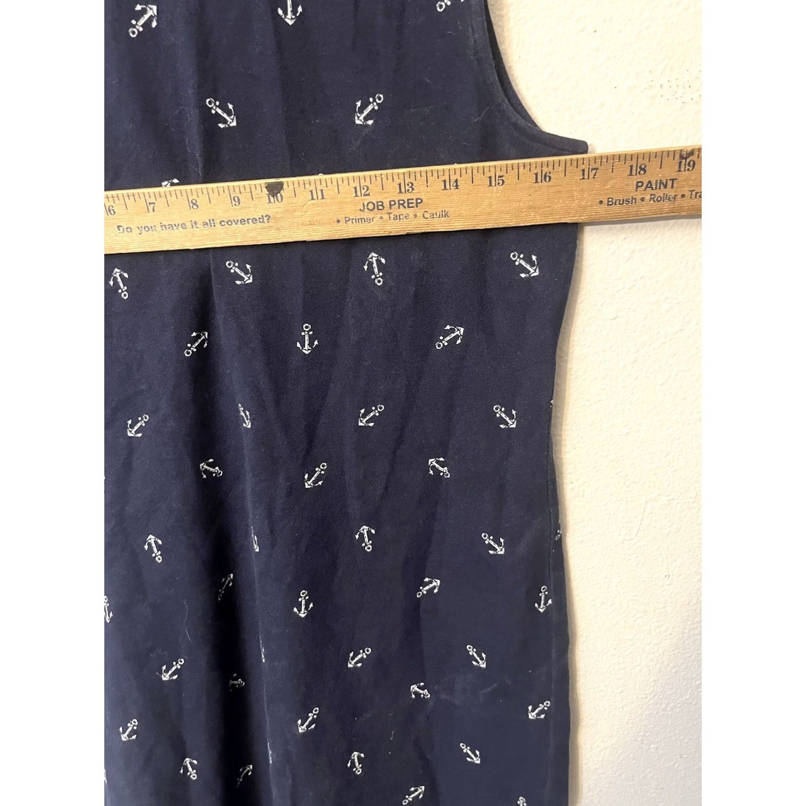 Croft & Barrow Croft & Barrow Shirt Dress Women’s XS Navy Blue Anchors Cotton Casual Polo Size XS / US 0-2 / IT 36-38 - 6 Thumbnail