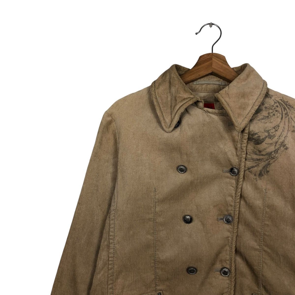 Issey Miyake 🔥VINTAGE CHORE JACKET CORDUROY HEART HAAT ISSEY MIYAKE Size US M / EU 48-50 / 2 - 4 Thumbnail