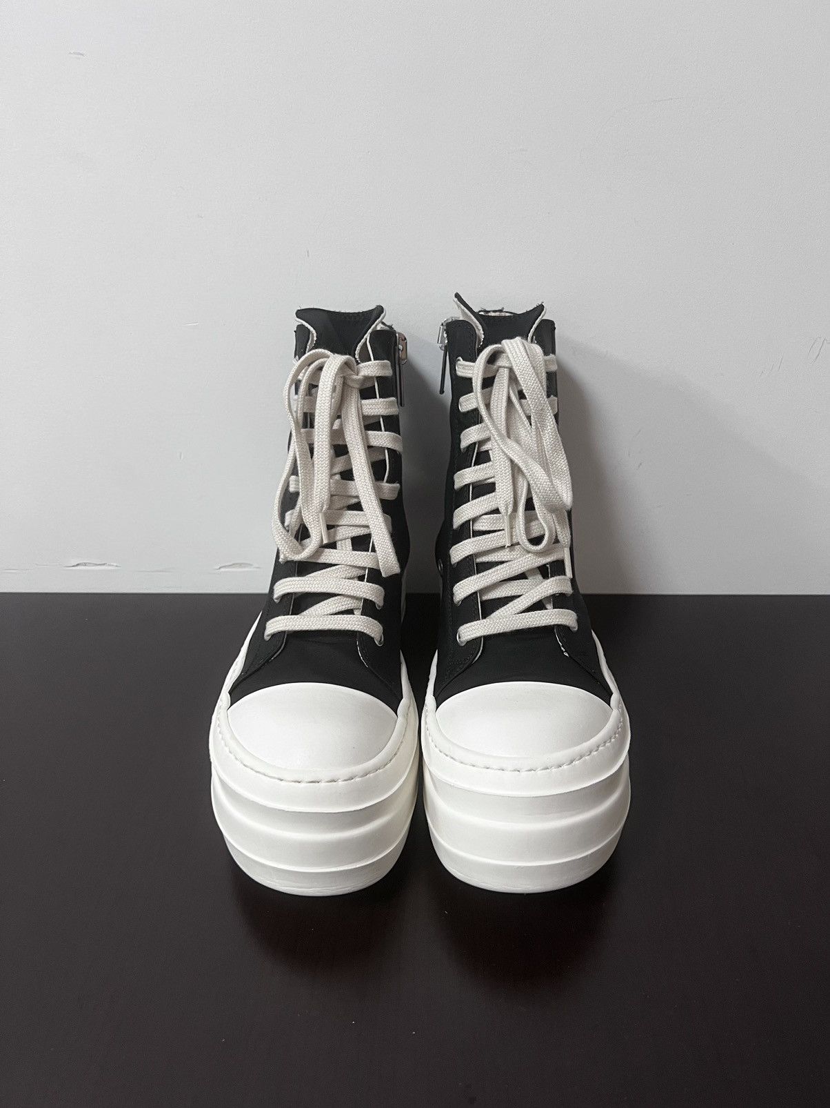 Rick Owens Drkshdw Rick owens drkshdw double bumper ramones Size US 7.5 / IT 37.5 - 3 Thumbnail