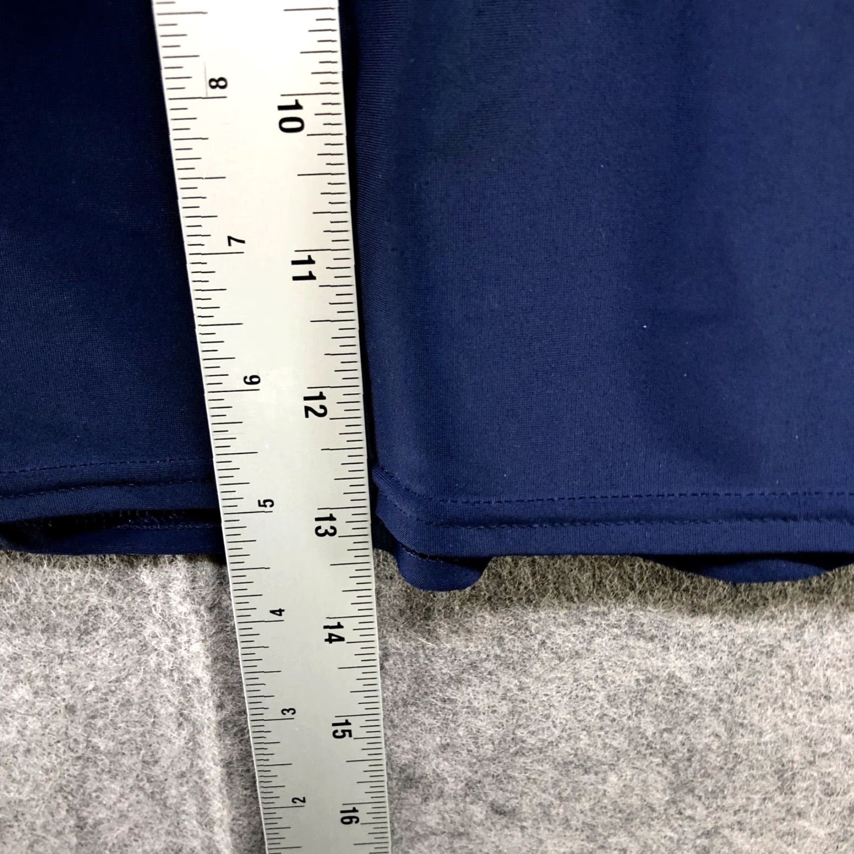 Vintage VINTAGE Christina Swim Skirt Women 12 Blue 90s Swim Bottom Nylon Spandex Size 34" / US 12 / IT 48 - 4 Thumbnail