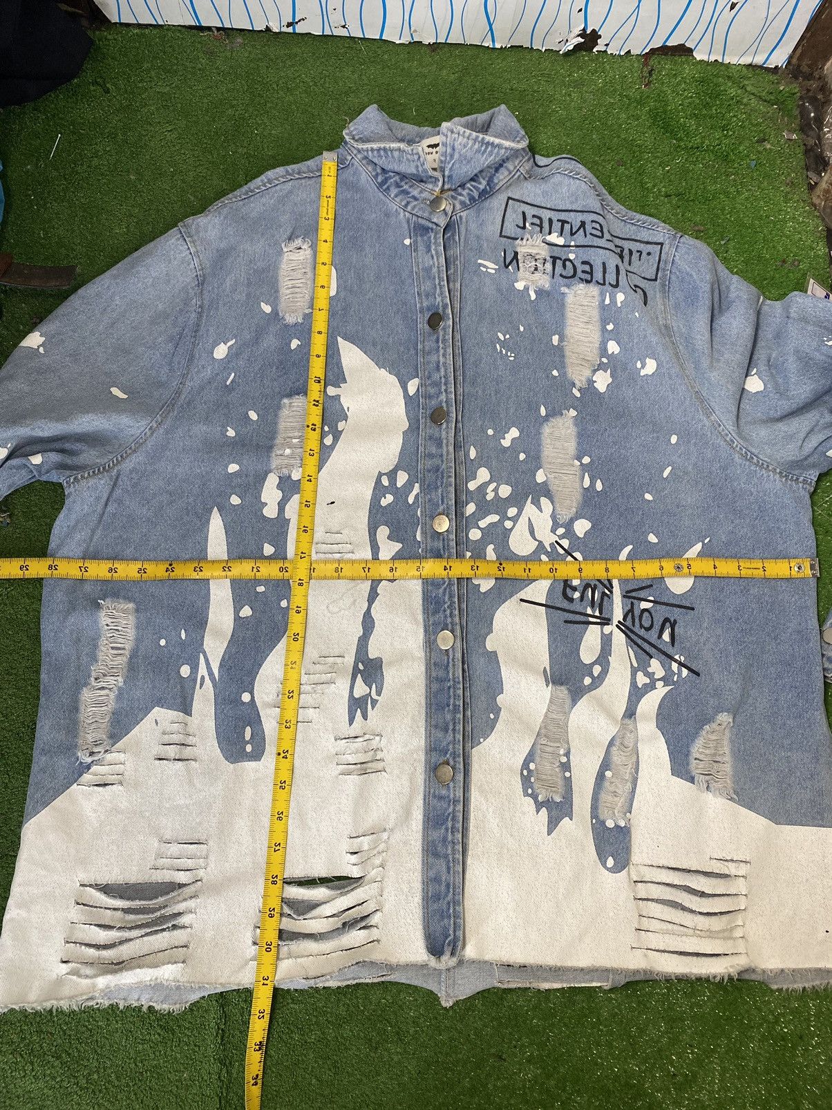 Vintage VAMPIRE WEEKEND DENIM SHIRT Size US XL / EU 56 / 4 - 8 Thumbnail