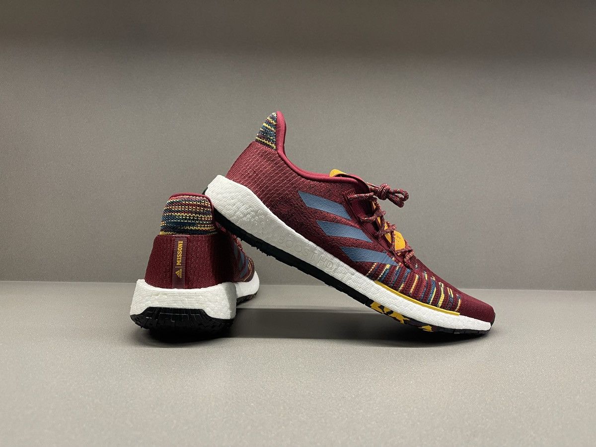 Adidas × Missoni Adidas Pulse Boost HD Missoni Core Burgundy Size US 11.5 / EU 44-45 - 7 Thumbnail