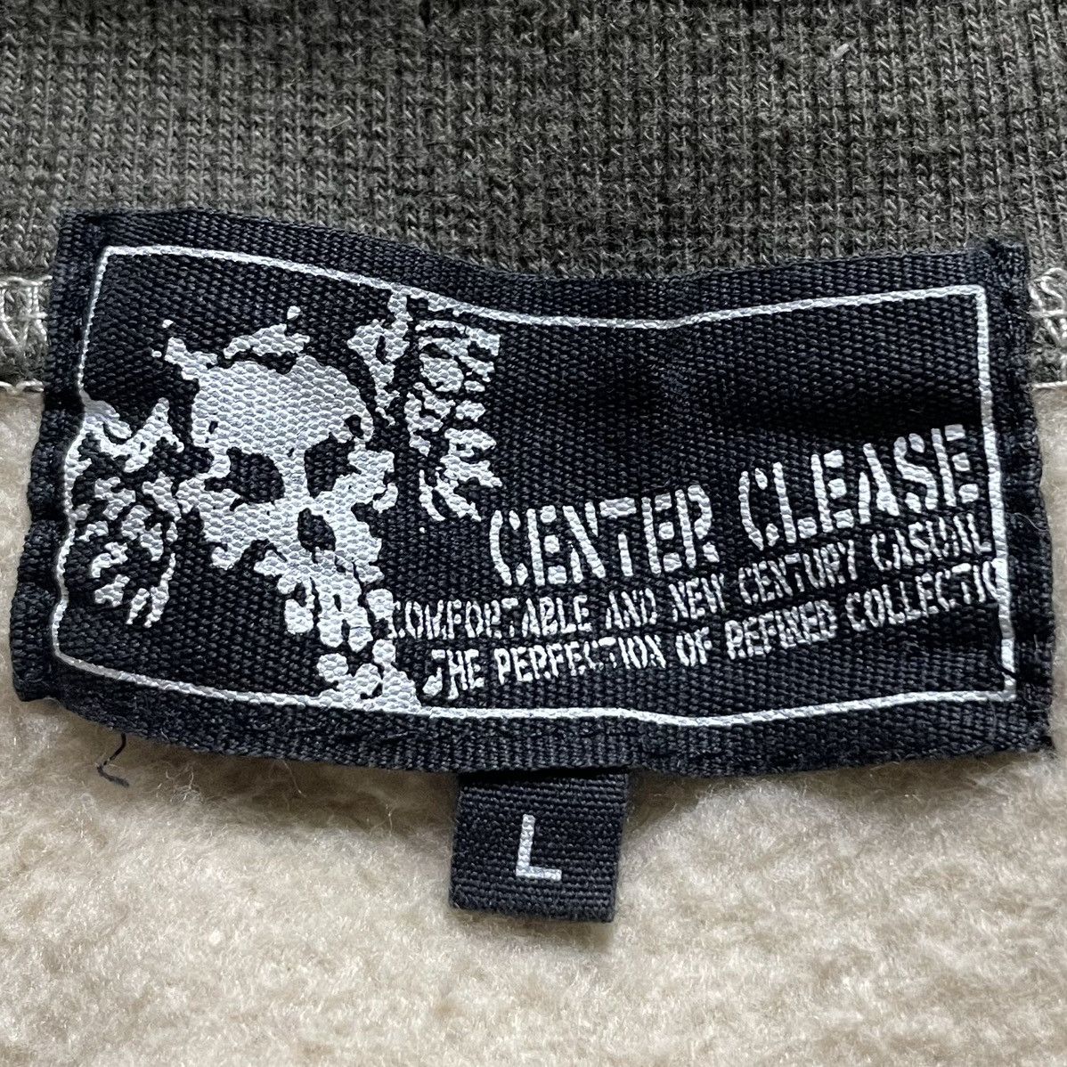If Six Was Nine 🇯🇵 CENTER CLEASE SKULL WORDING CAMOUFLAGE FULL ZIP JACKET Size US L / EU 52-54 / 3 - 12 Thumbnail