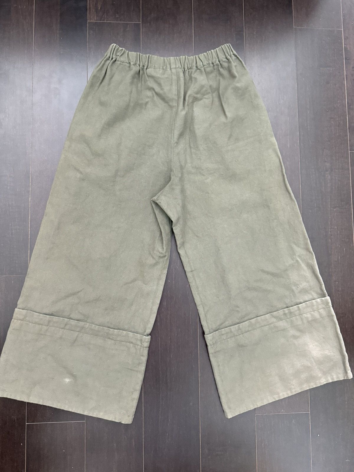 Comme des Garcons Tao Cropped Wide Pants Size US 30 / EU 46 - 2 Thumbnail