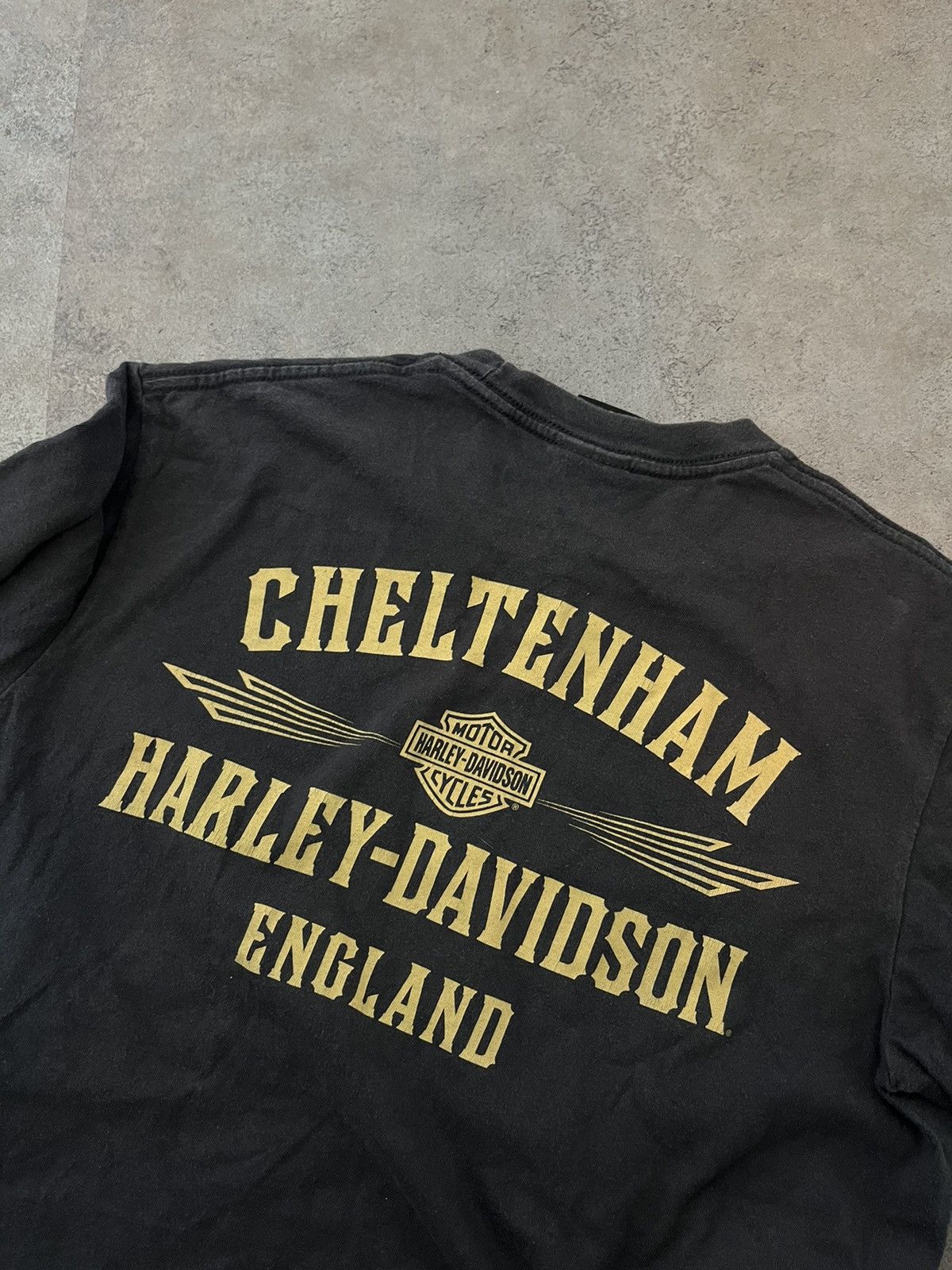 Harley Davidson × Vintage Harley Davidson t-shirt vintage England Size US M / EU 48-50 / 2 - 6 Thumbnail