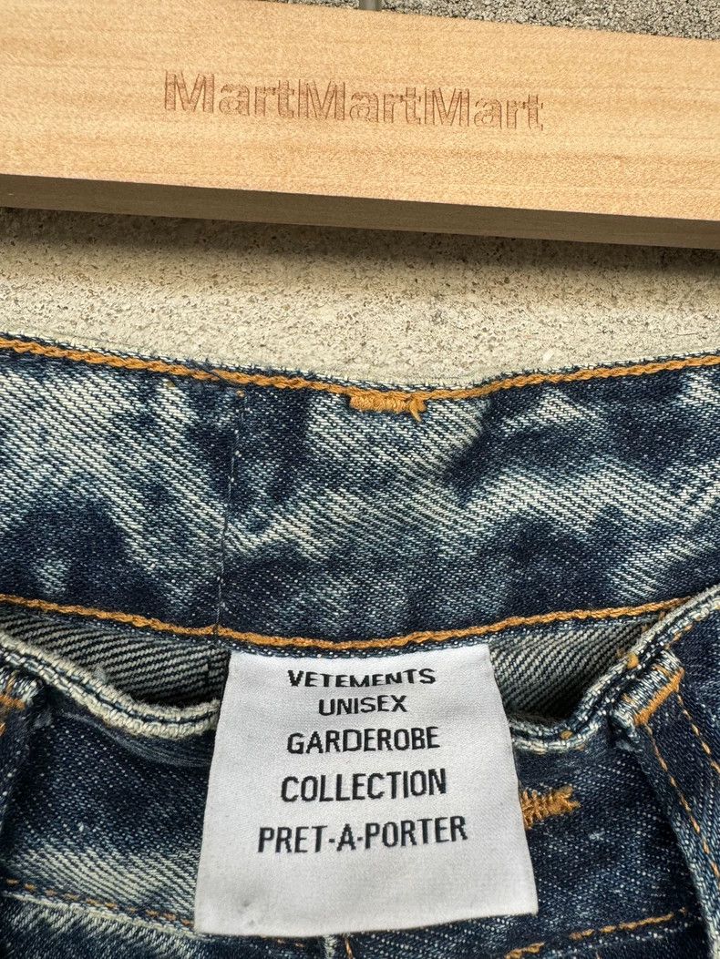 Vetements vetements 23SS Show Surface Destruction Profile Jeans 2502- Size US 33 - 7 Thumbnail