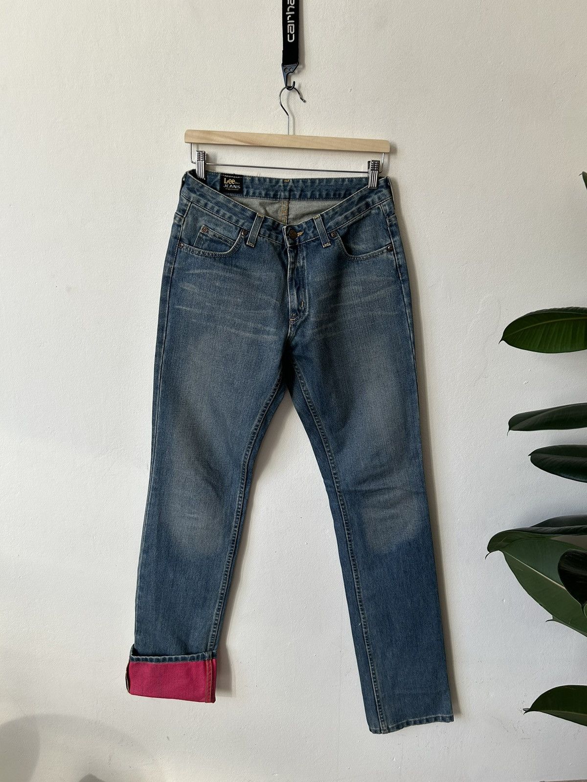 Lee × Vintage Vintage Lee Riders Japanese Selvige Blue Jeans Size US 31 - 1 Thumbnail
