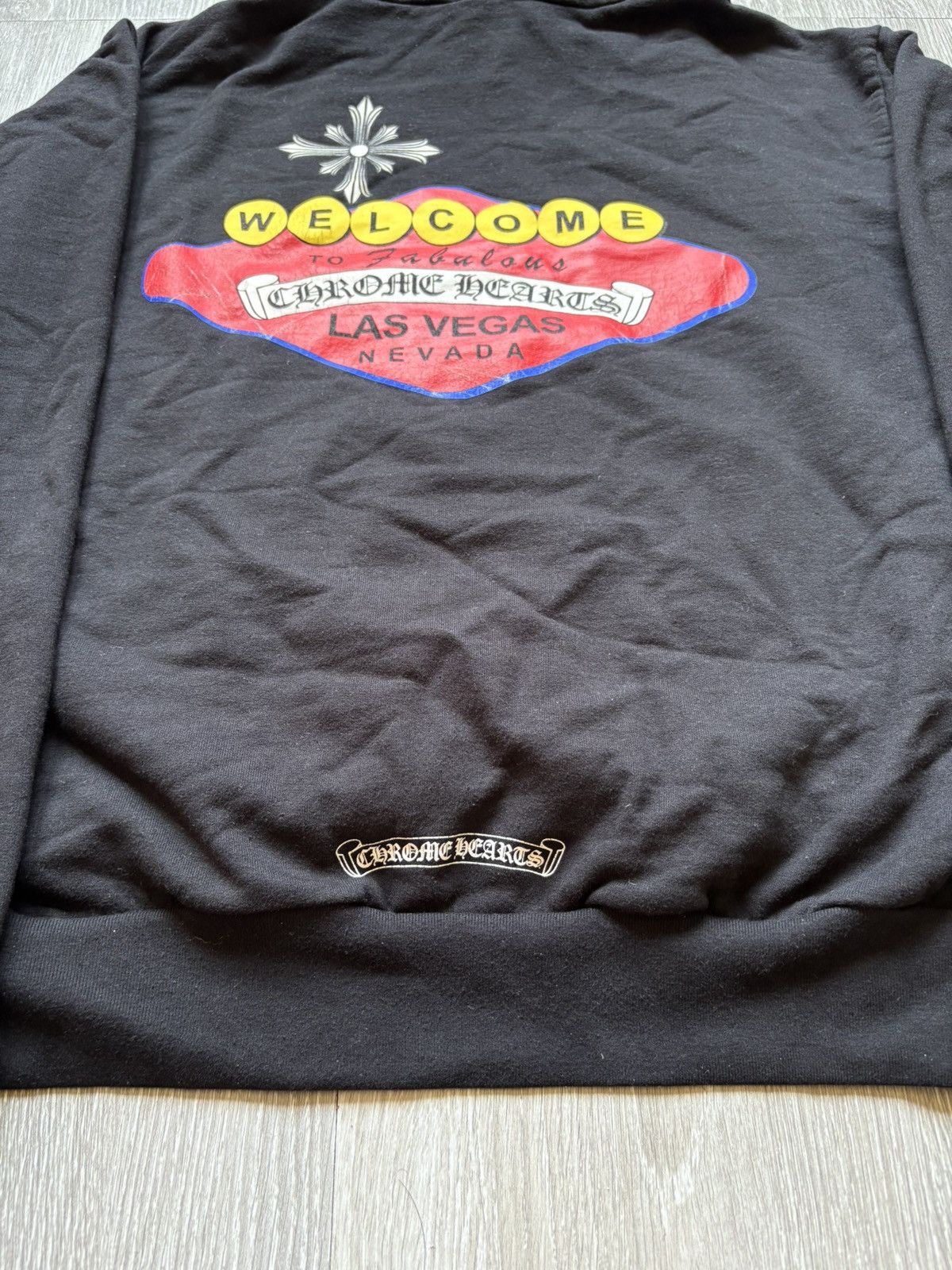 Chrome Hearts Chrome Hearts Welcome To Vegas Hoodie Black Size US M / EU 48-50 / 2 - 2 Thumbnail