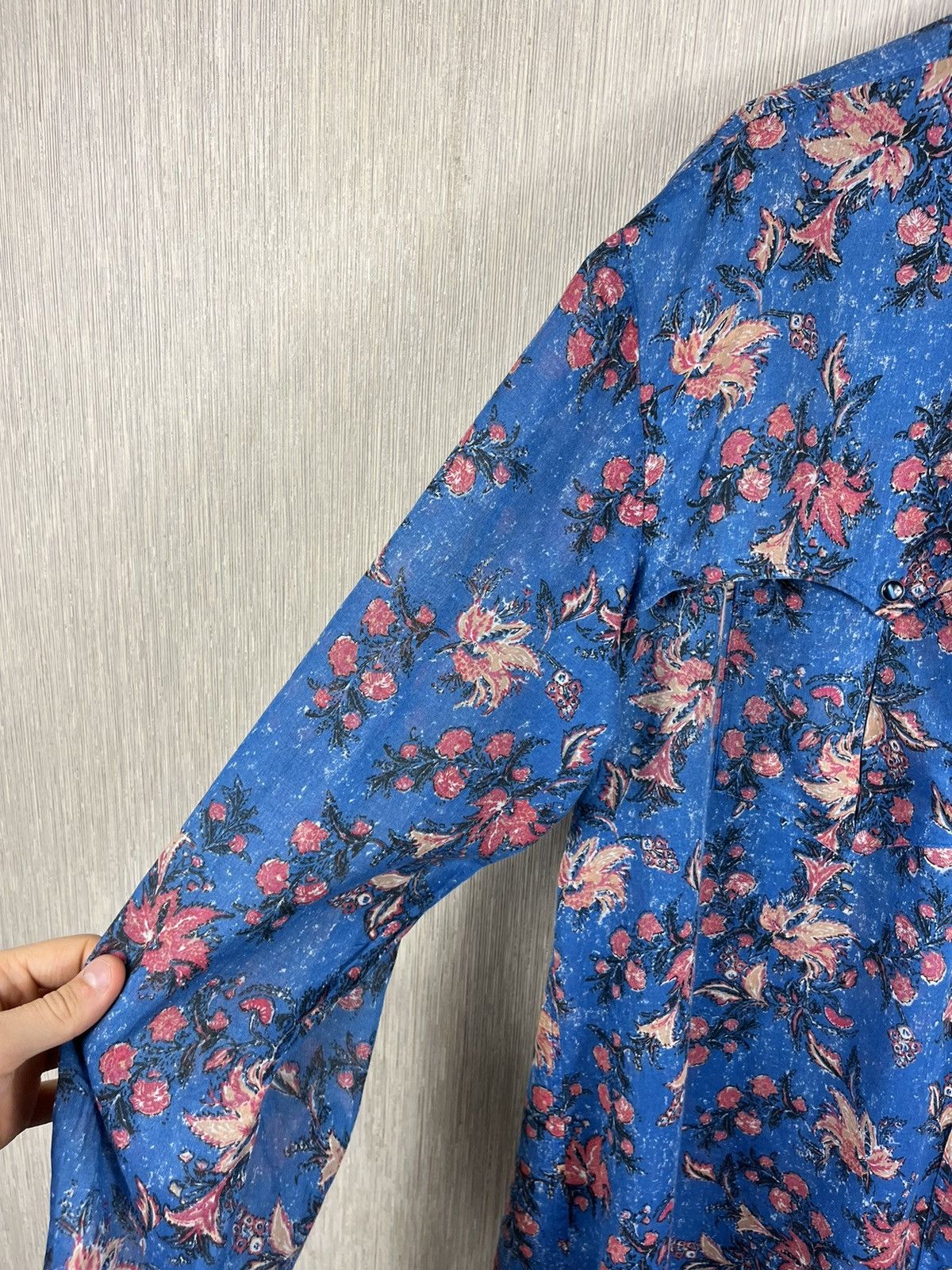 Designer × Isabel Marant × Isabel Marant Etoile Isabel Marant Etoile floral maxi dress button up dungarees Size M / US 6-8 / IT 42-44 - 20 Thumbnail
