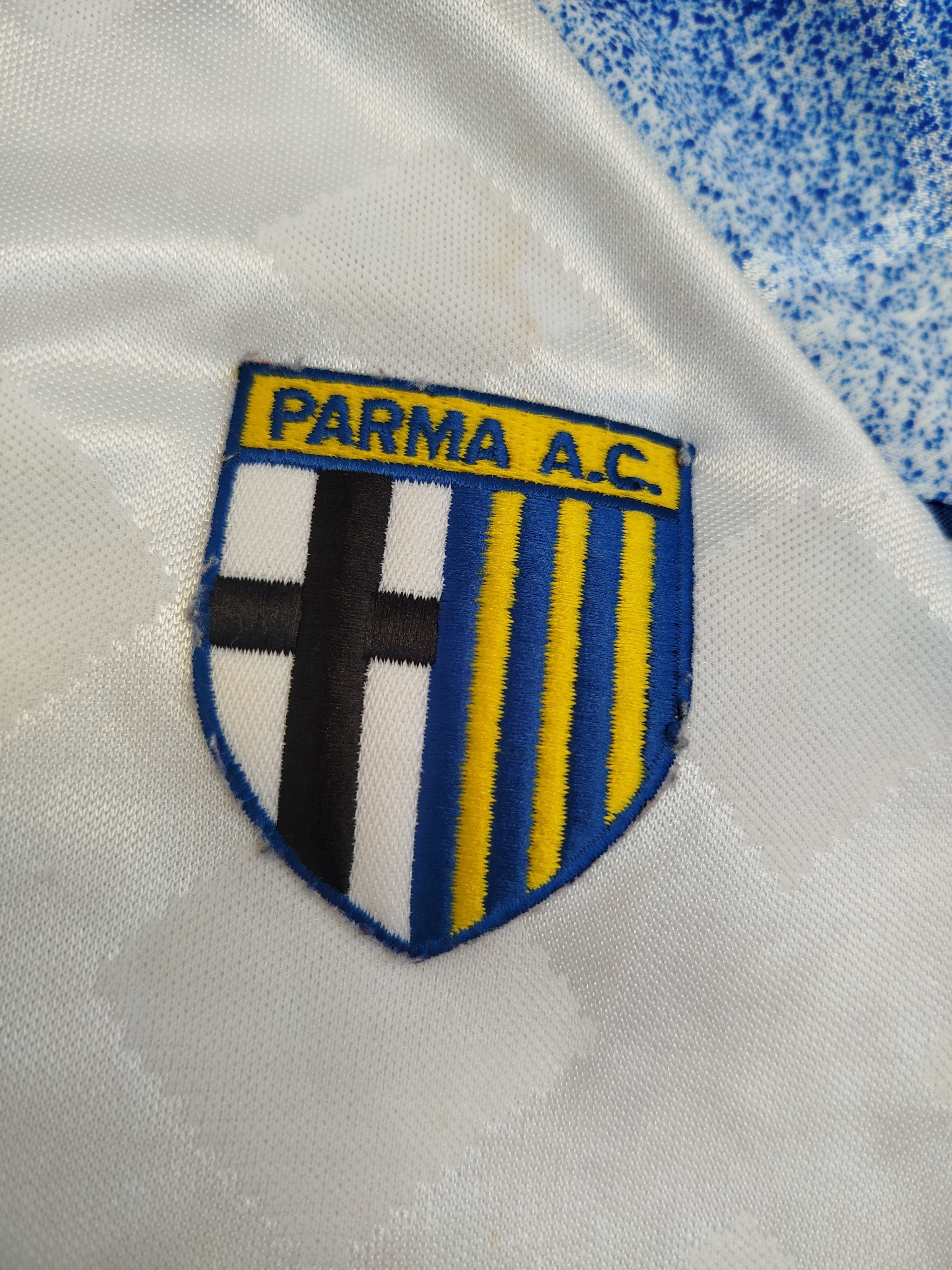 Puma Vintage PUMA PARMA 1995 home soccer jersey Size US XL / EU 56 / 4 - 4 Thumbnail