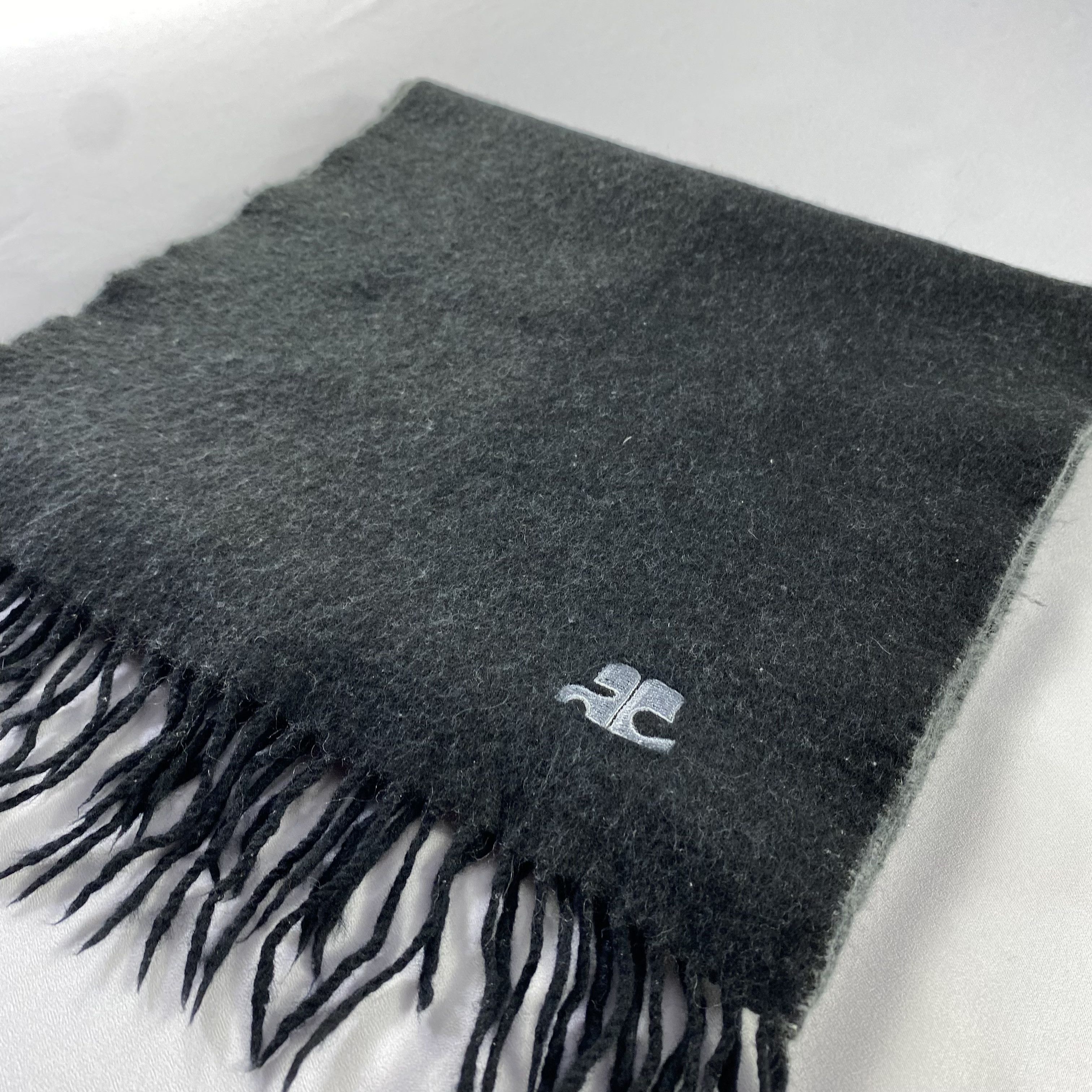 Courreges Courreges Scarf Wool Muffler Neck Wrap Size ONE SIZE - 2 Thumbnail