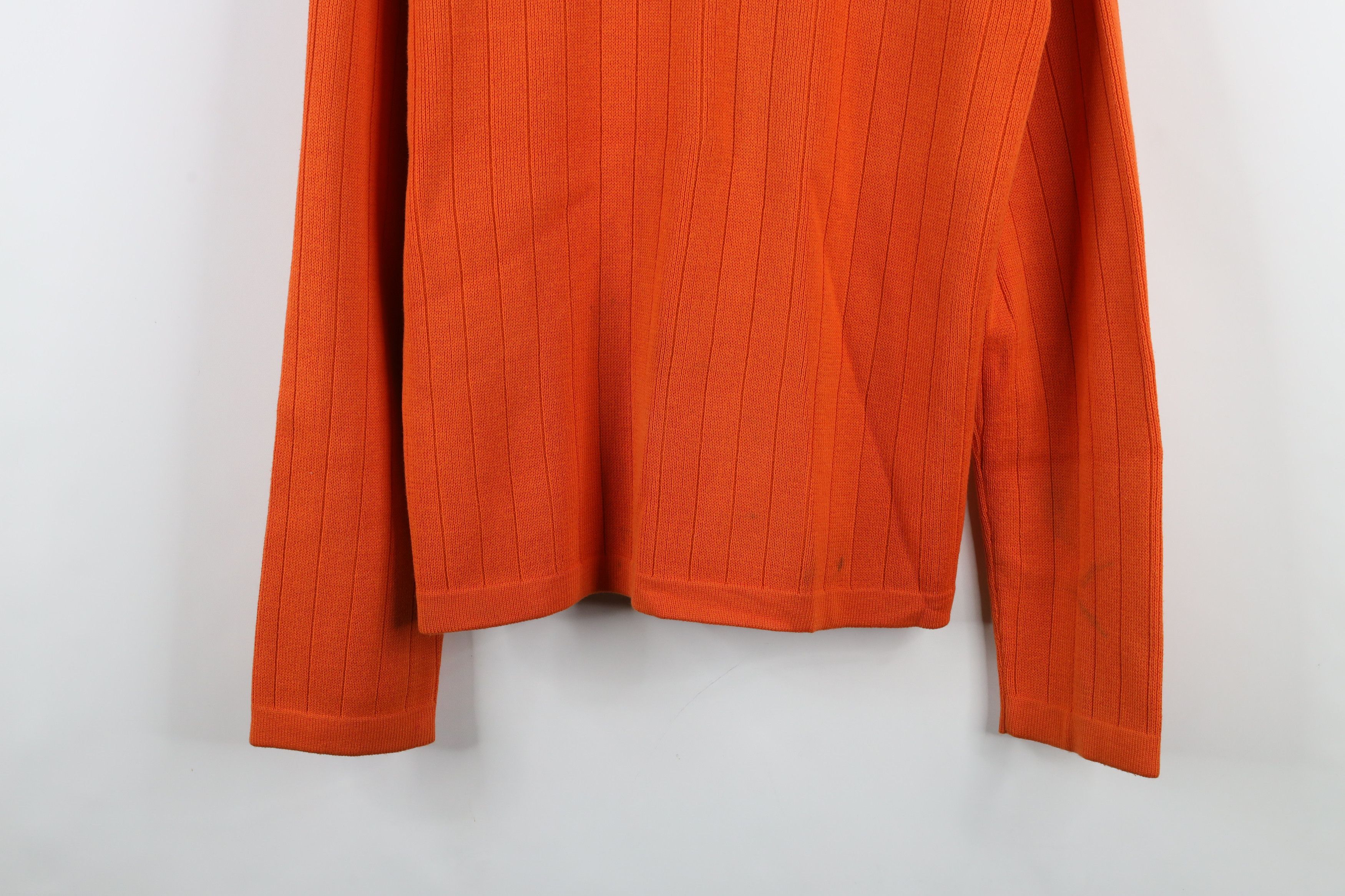 Abercrombie & Fitch × Vintage Vintage 90s Y2K Abercrombie & Fitch Ribbed Knit Sweater Size US L / EU 52-54 / 3 - 3 Thumbnail