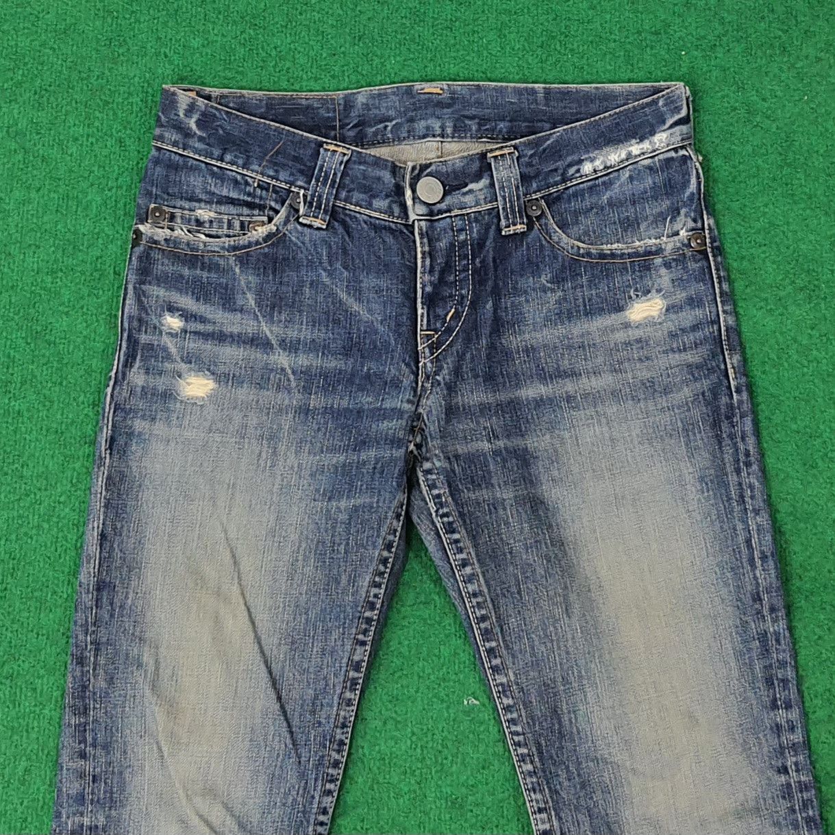 Hysteric Glamour Vintage Hysteric Glamour Kinky Custom Logo Jeans C258N12 Size 31" - 5 Thumbnail