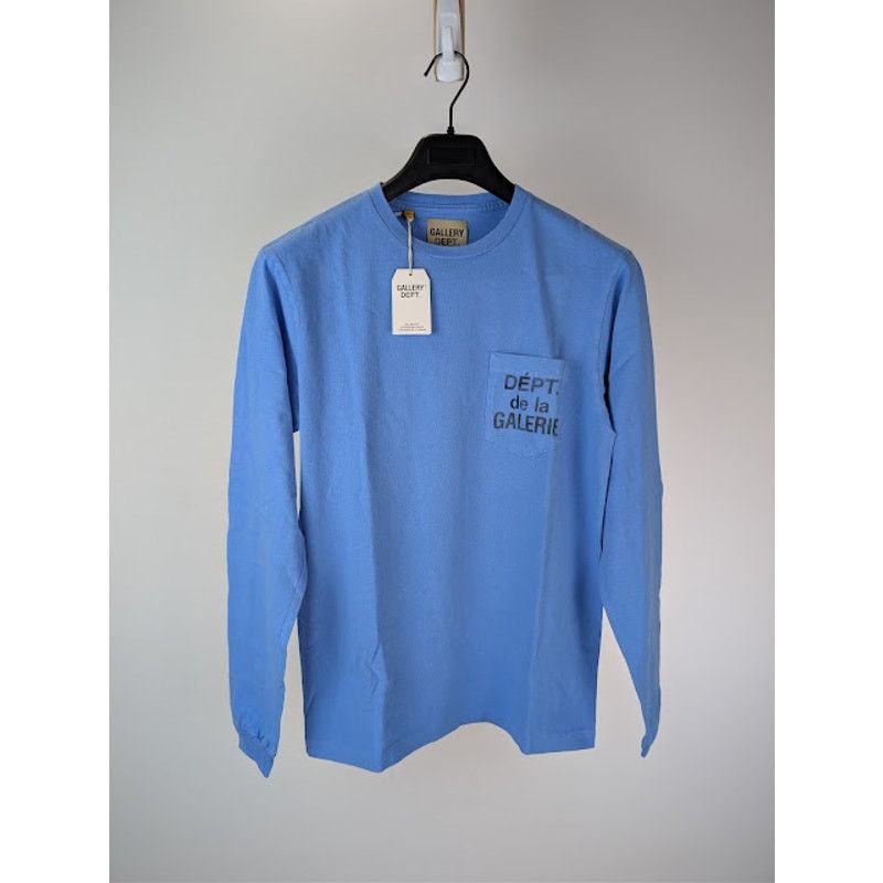 Gallery Dept. o1rshd1 Dept De La Galerie Long-Sleeve T-Shirt in Blue Size US S / EU 44-46 / 1 - 2 Thumbnail