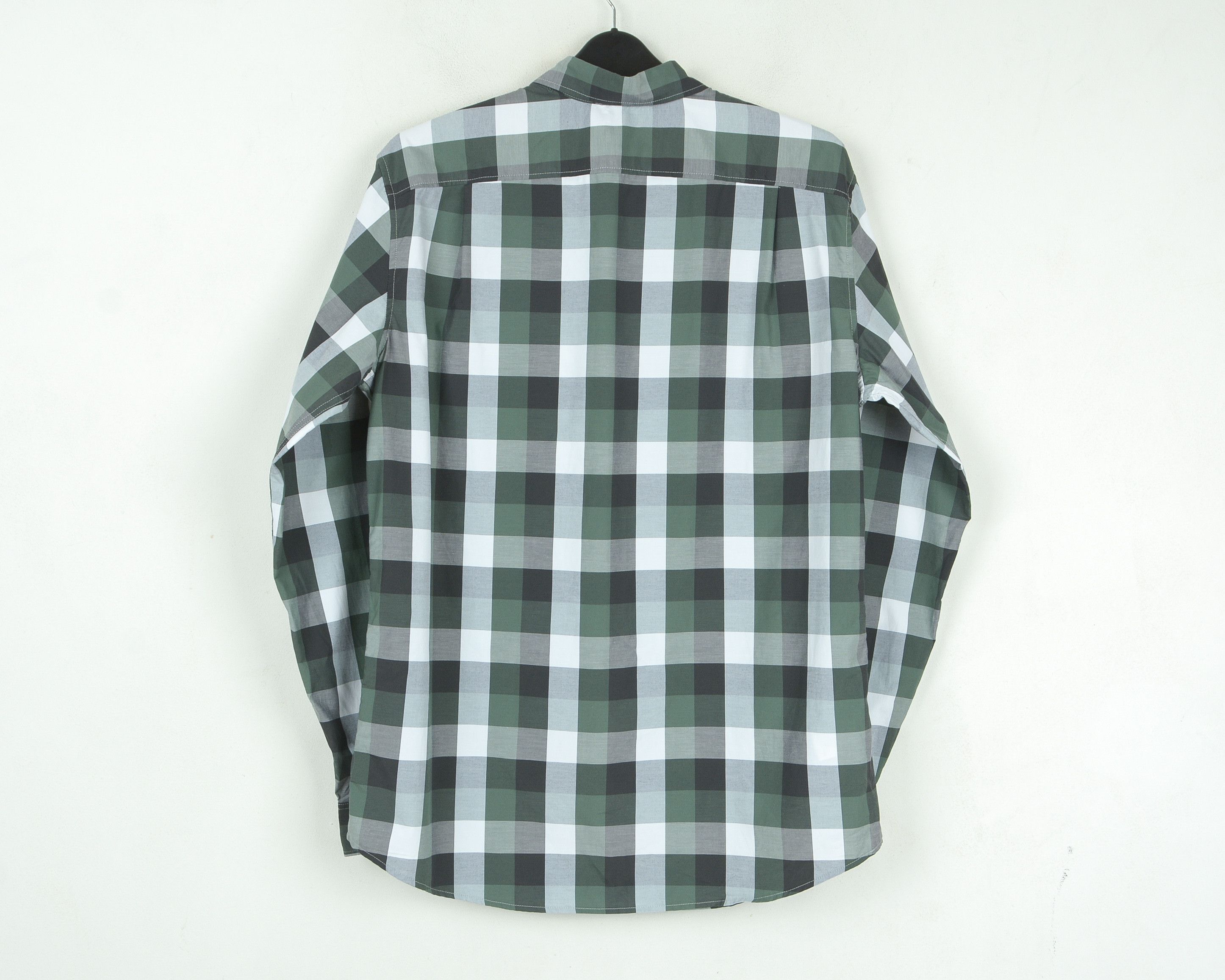 Eddie Bauer Men's Tall L Shirt Check Flannel Casual Long Sleeve Size US L / EU 52-54 / 3 - 3 Thumbnail