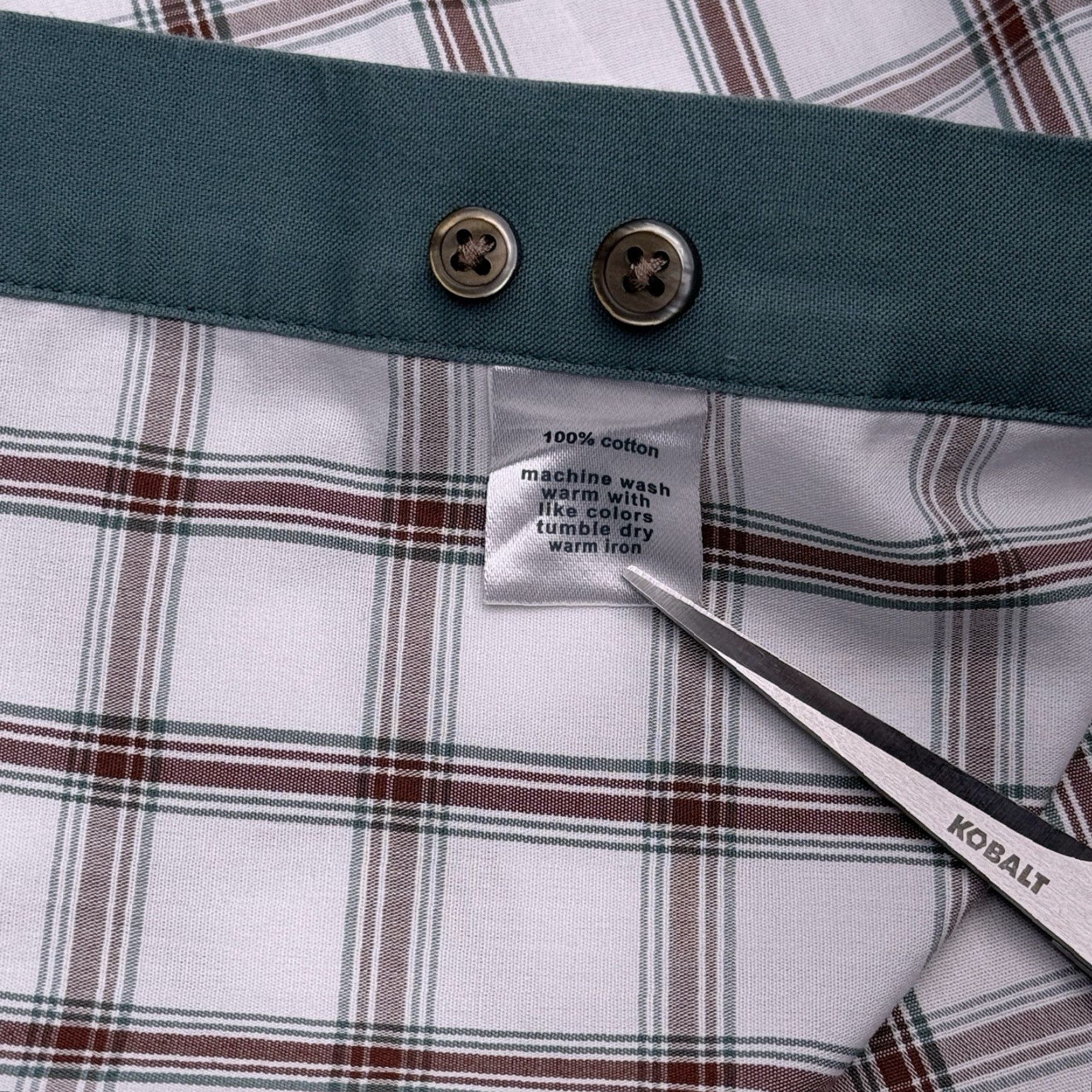 Vintage Paul Fredrick Slim Button-Up Shirt Mens 16.5 White Check Non-Iron Button-Down Long Sleeve Casual Business Workwear Size US XL / EU 56 / 4 - 7 Thumbnail