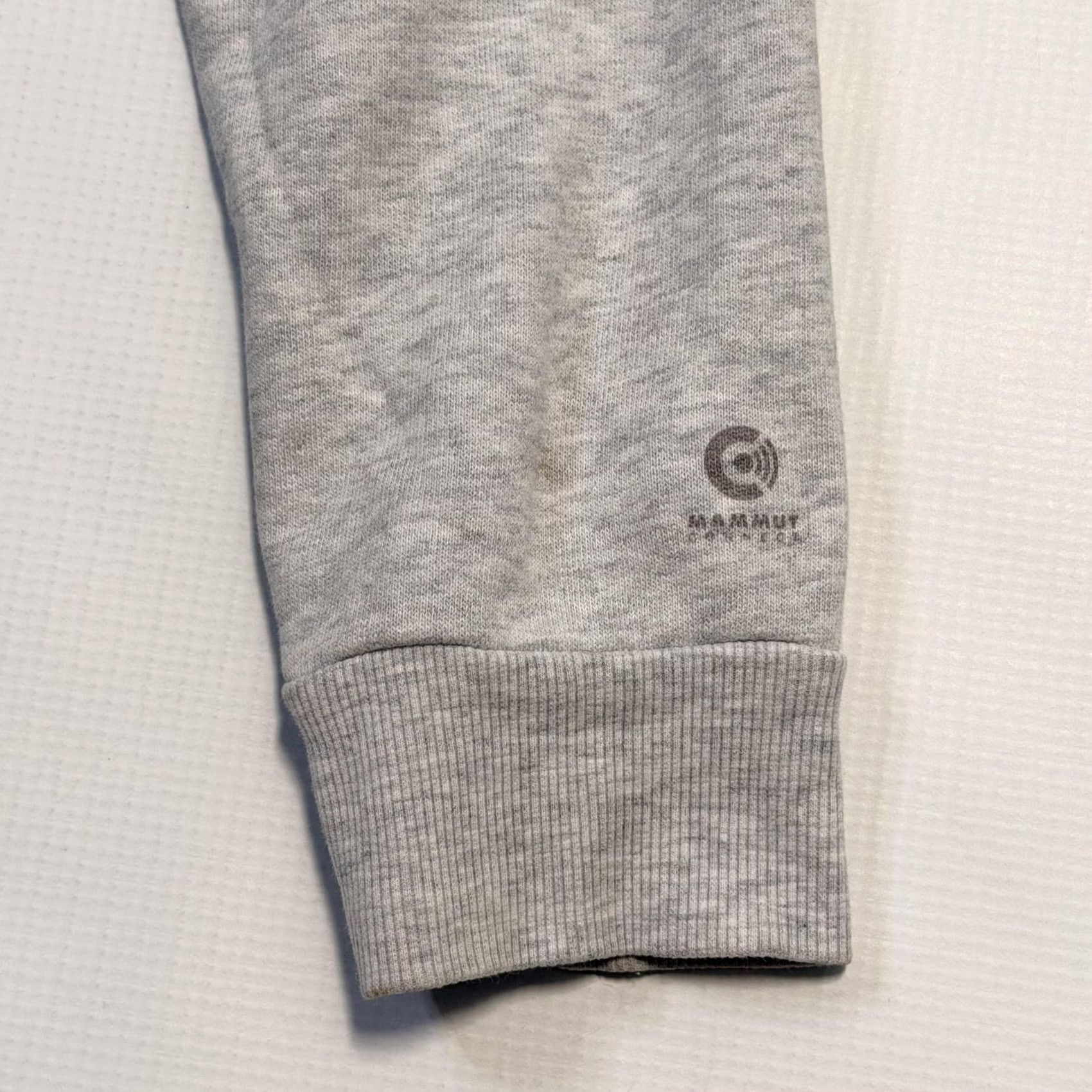 Mammut Mammut Hoodie Mens S Gray Pullover World Flags Mammoth Logo Outdoor Cotton Size US S / EU 44-46 / 1 - 6 Thumbnail