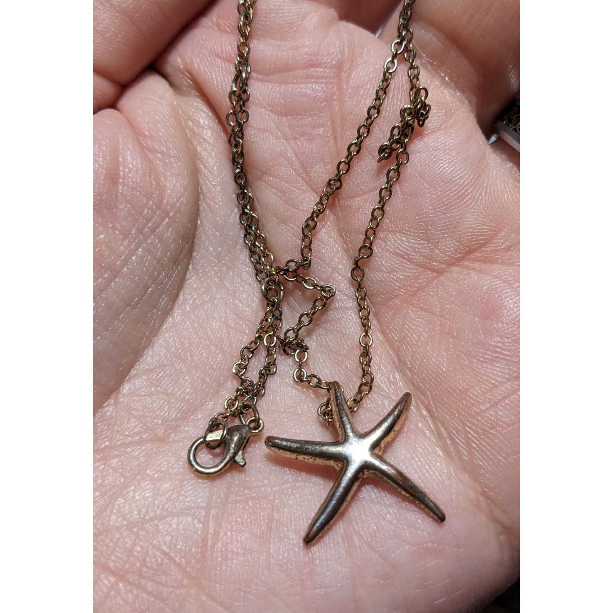 Other Minimalist Silver Starfish Pendant Necklace Size ONE SIZE - 12 Thumbnail
