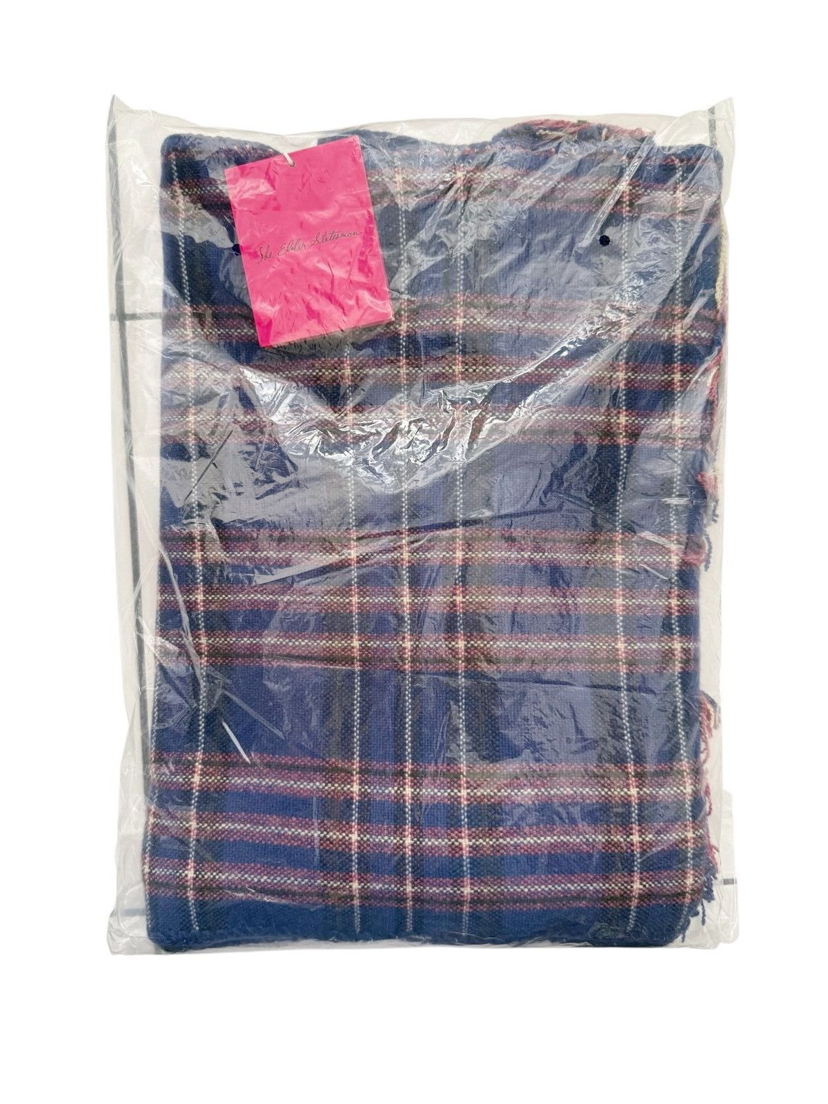The Elder Statesman $2500 Cashmere Cloud Tartan Scarf Size ONE SIZE - 2 Thumbnail