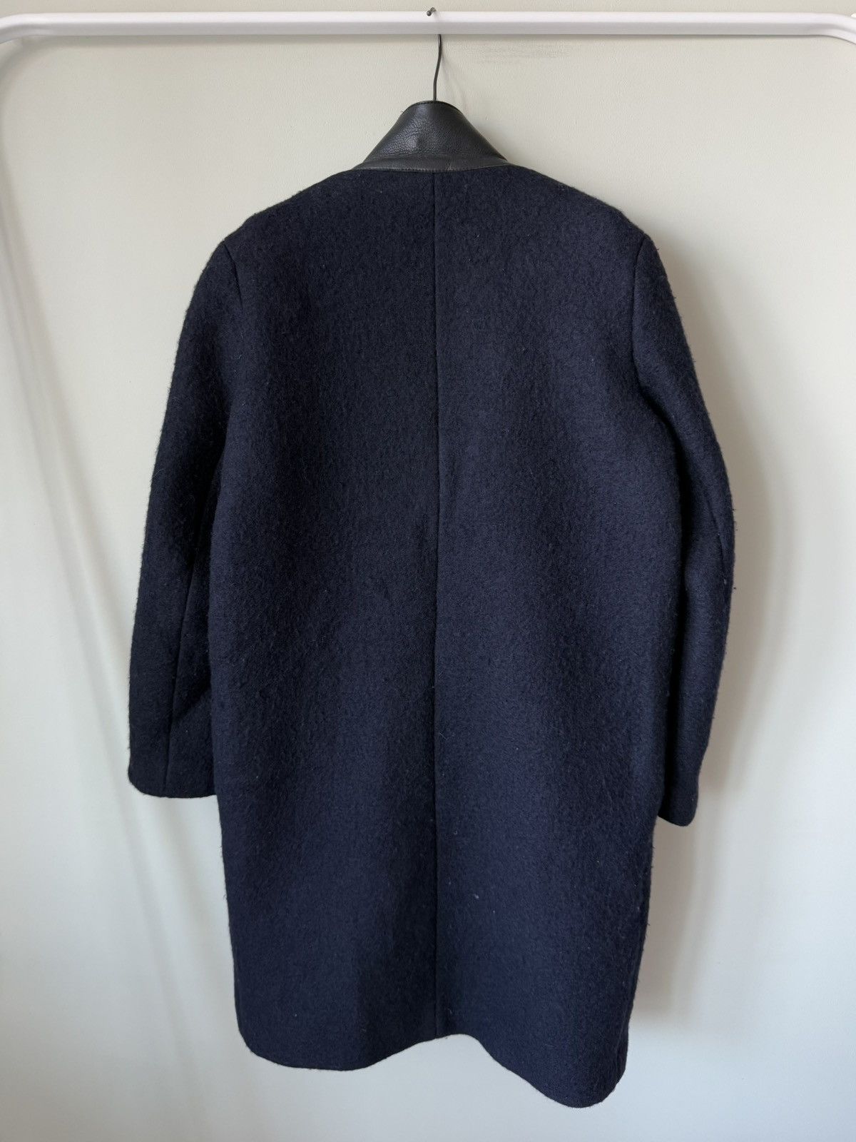 Sandro Sandro Paris Wool & leather Coat M8597H Size M / US 6-8 / IT 42-44 - 3 Thumbnail