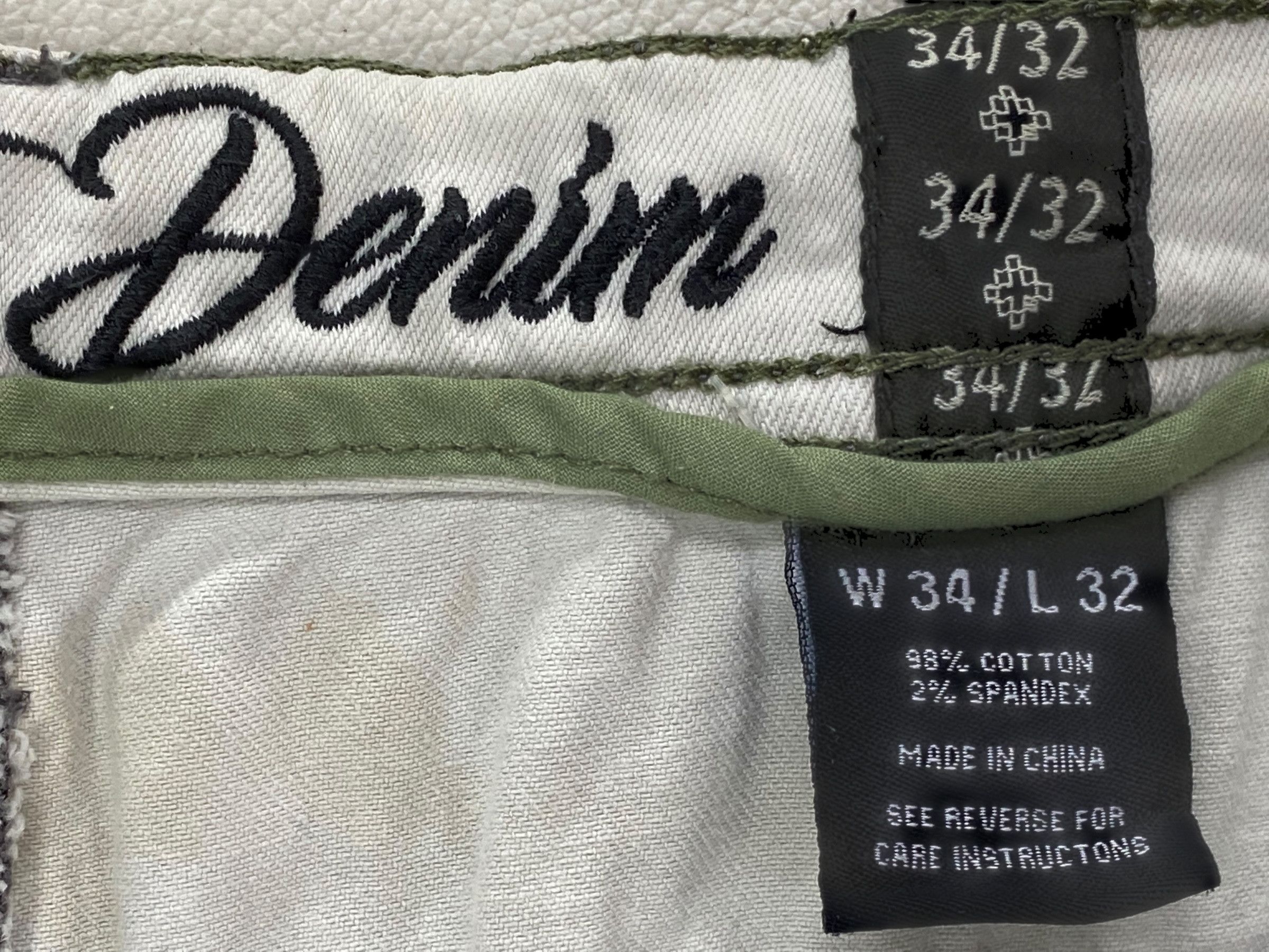 Japanese Brand District Acid Wash Jeans Size US 34 / EU 50 - 9 Thumbnail