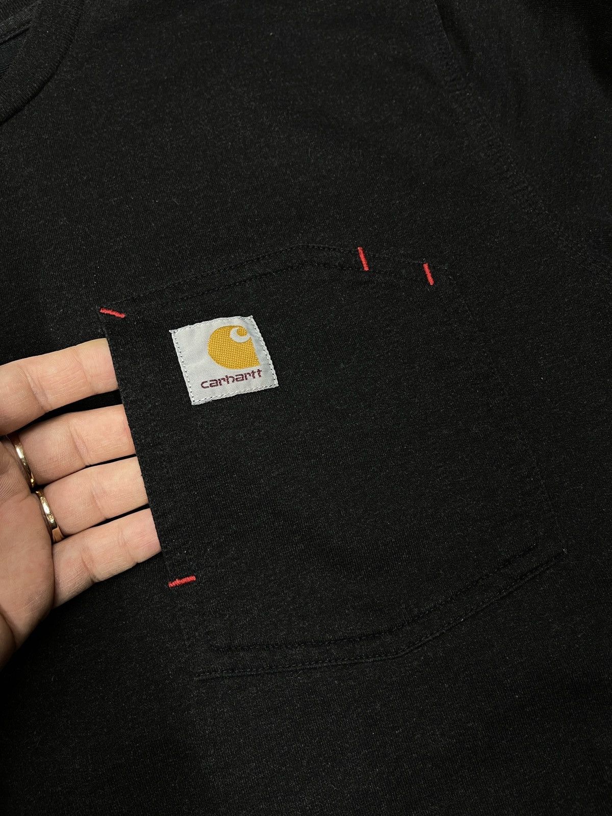 Carhartt Vintage Carhartt State Sweatshirt Black Y2K Size US M / EU 48-50 / 2 - 6 Thumbnail