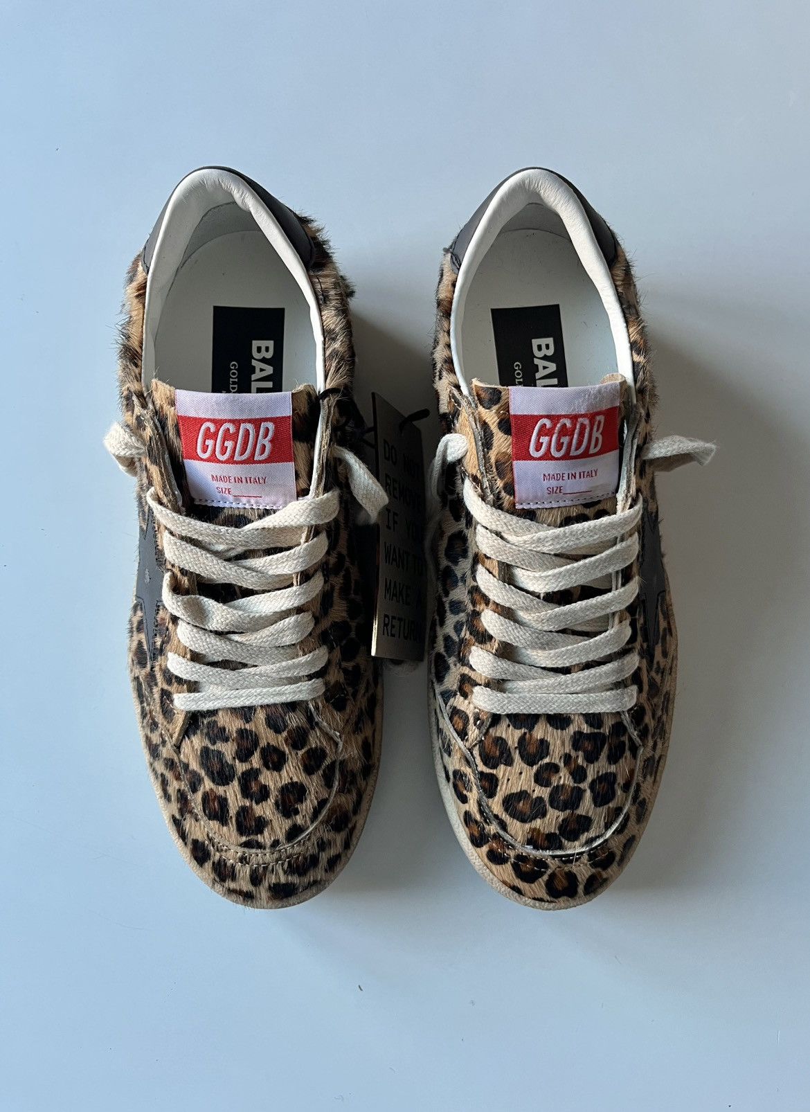 Golden Goose Ball Star Cheetah Print Size US 6 / IT 36 - 8 Thumbnail