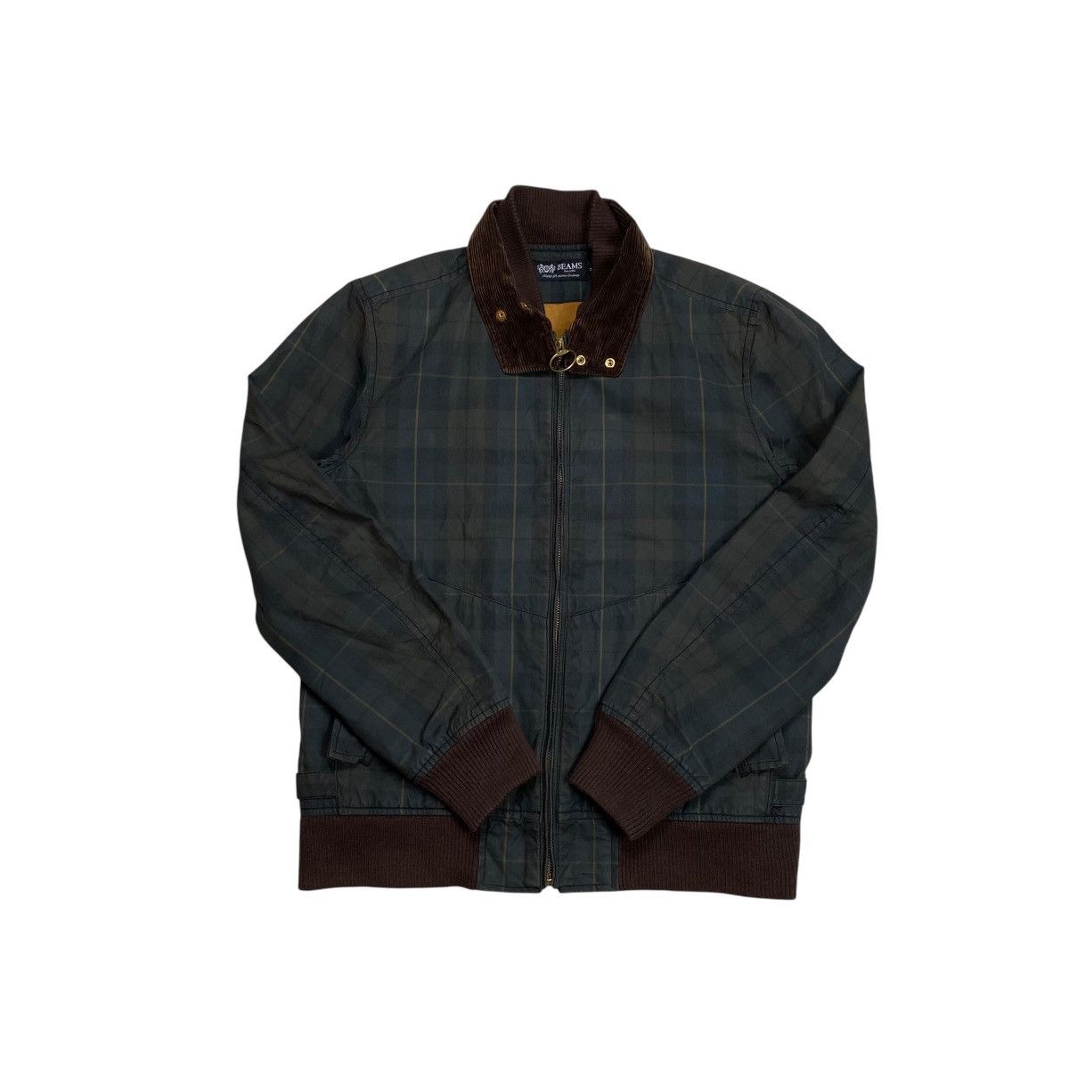Beams Plus Beams Japan Tartan Cotton Waxed Work Jacket Size US M / EU 48-50 / 2 - 6 Thumbnail