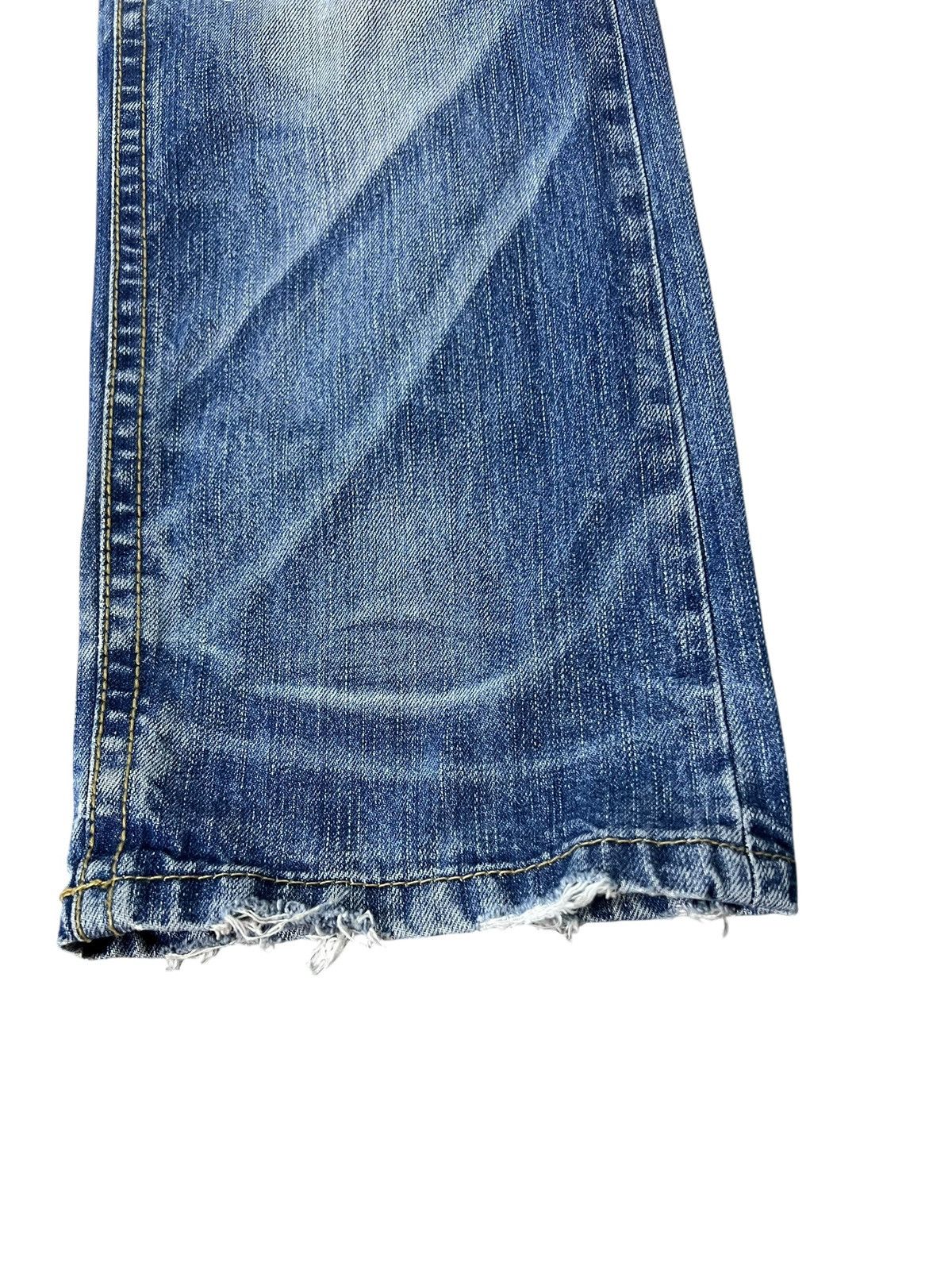 If Six Was Nine Lolita By Concert Club Washed Distress Jean Size US 31 - 5 Thumbnail
