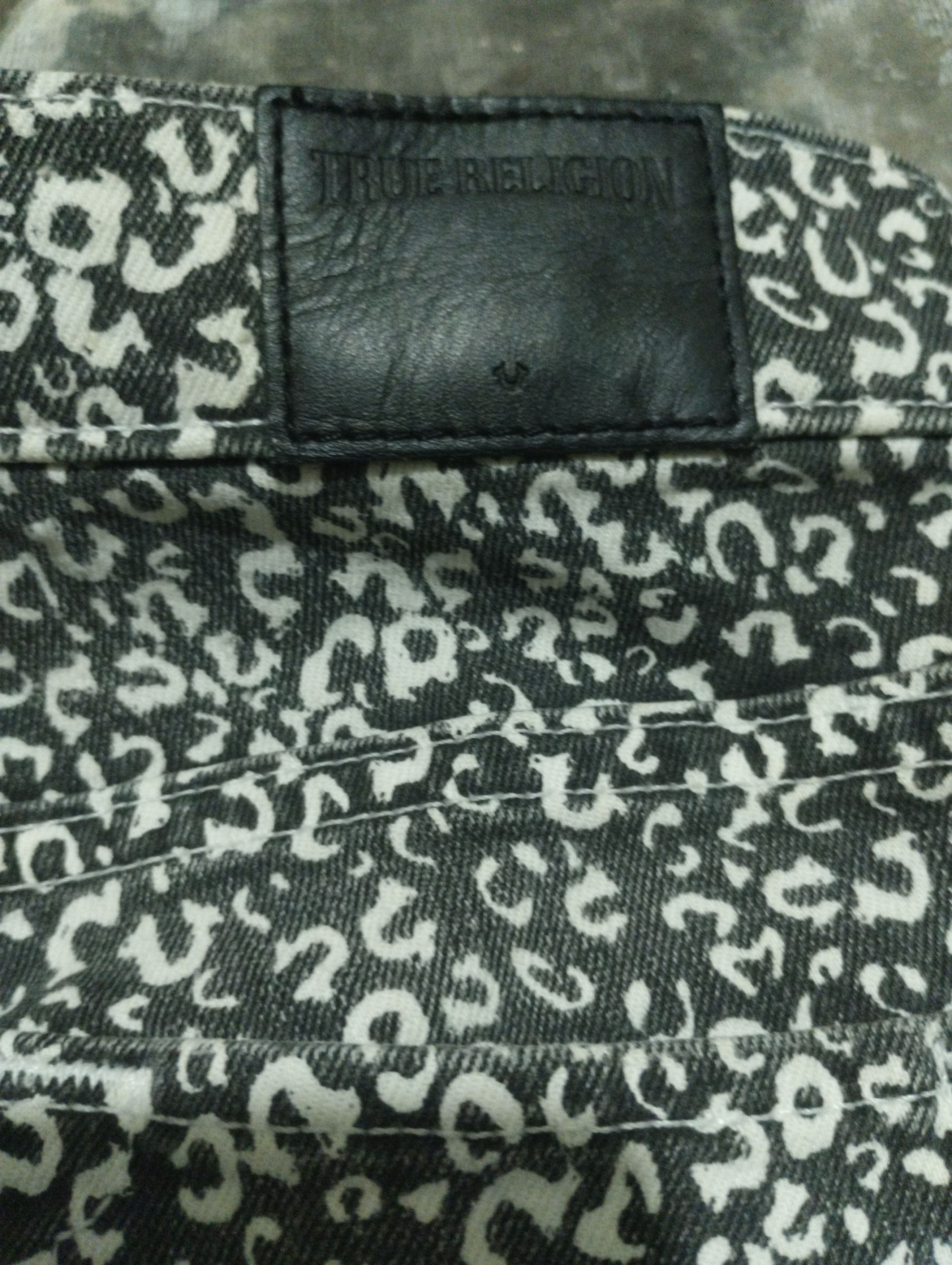 True Religion True Religion Full Print Logo Pants Size 27" / US 4 / IT 40 - 9 Thumbnail