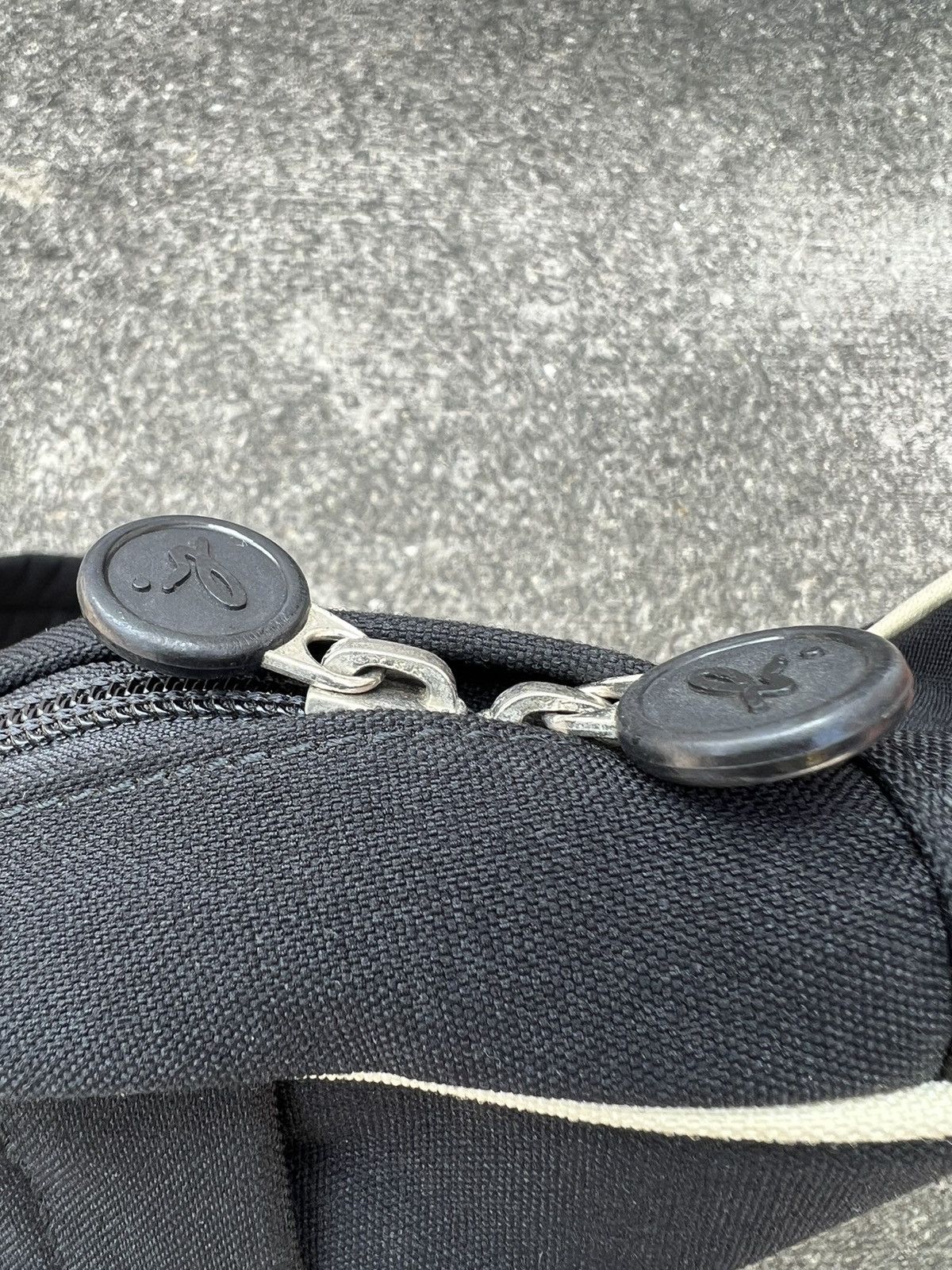 Vintage Agnes B. Black Backpack Bag