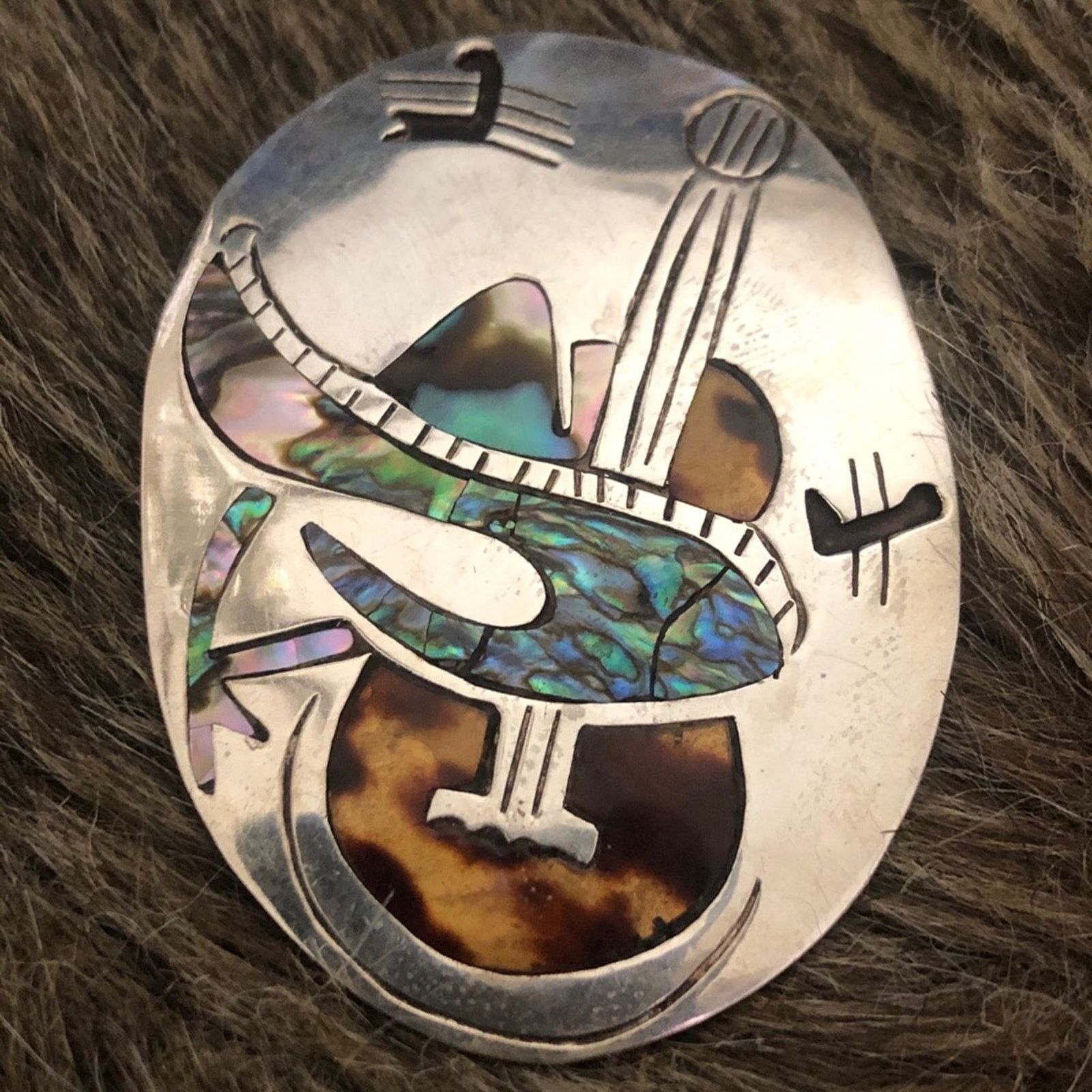 Vintage Vintage mid century Taxco 925 sterling brooch Size ONE SIZE - 1 Thumbnail
