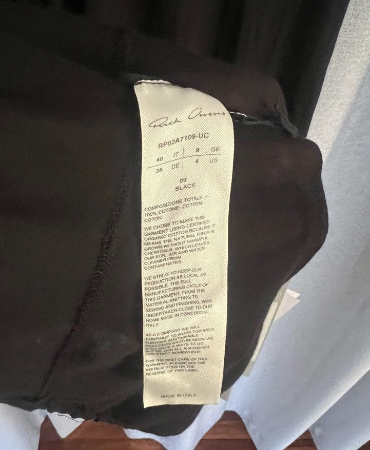Rick Owens Rick Owens brand new Tank Tops short sleeve size M Size US XL / EU 56 / 4 - 5 Thumbnail