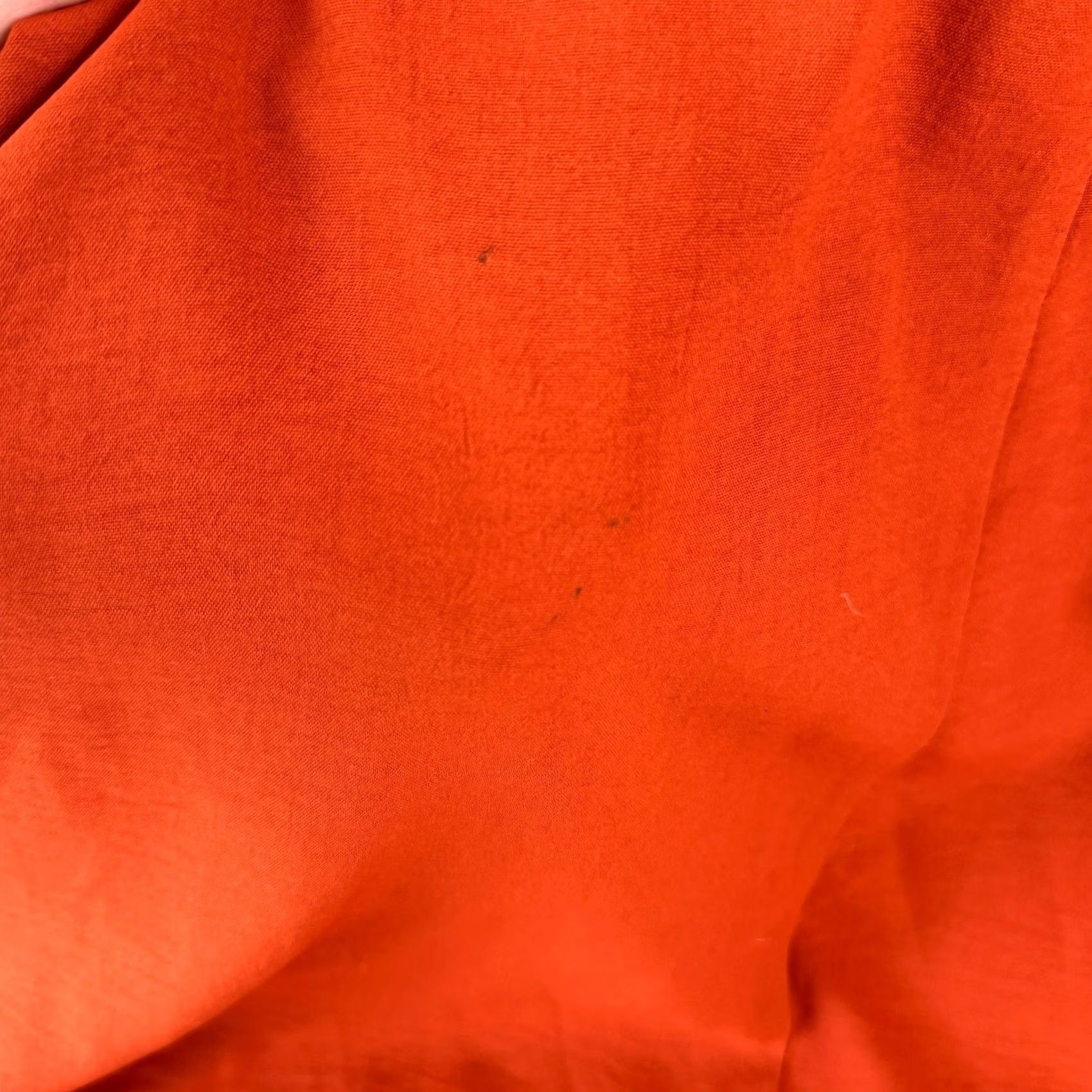 Lacoste Lacoste Pinafore Dress Womens Rust Orange Button Front Midi Sleeveless Strappy Sleeve Square Neck Pockets Size M / US 6-8 / IT 42-44 - 7 Thumbnail