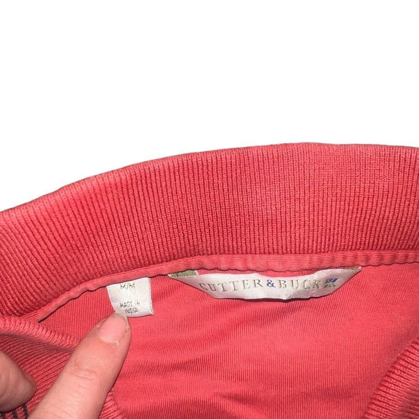 Cutter & Buck Cutter & Buck Polo Shirt Mens Size Medium Red Short Sleeve Size US M / EU 48-50 / 2 - 3 Thumbnail
