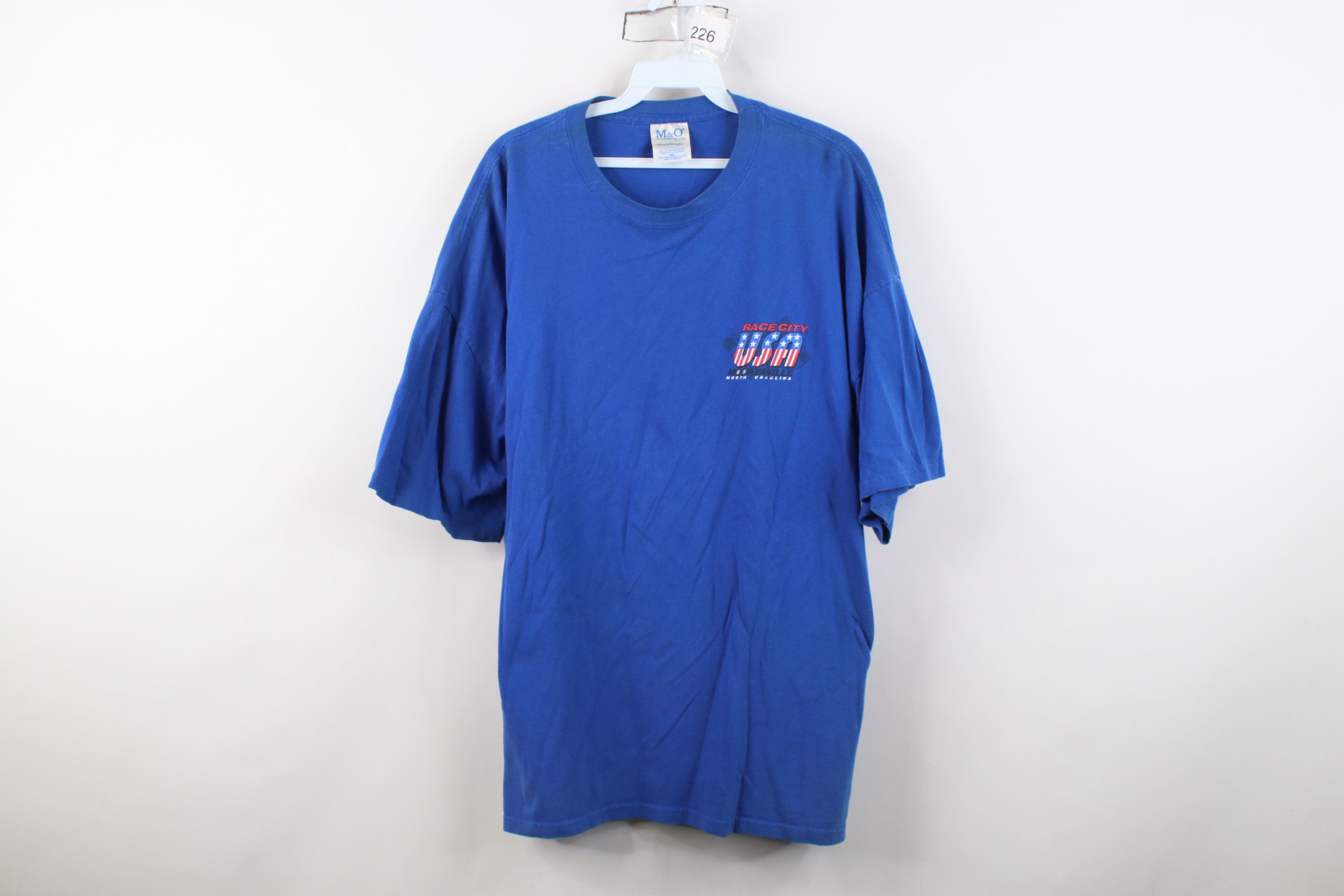 Vintage Vintage 90s Y2K Mooresville North Carolina Race City T-Shirt Size US XXL / EU 58 / 5 - 1 Thumbnail