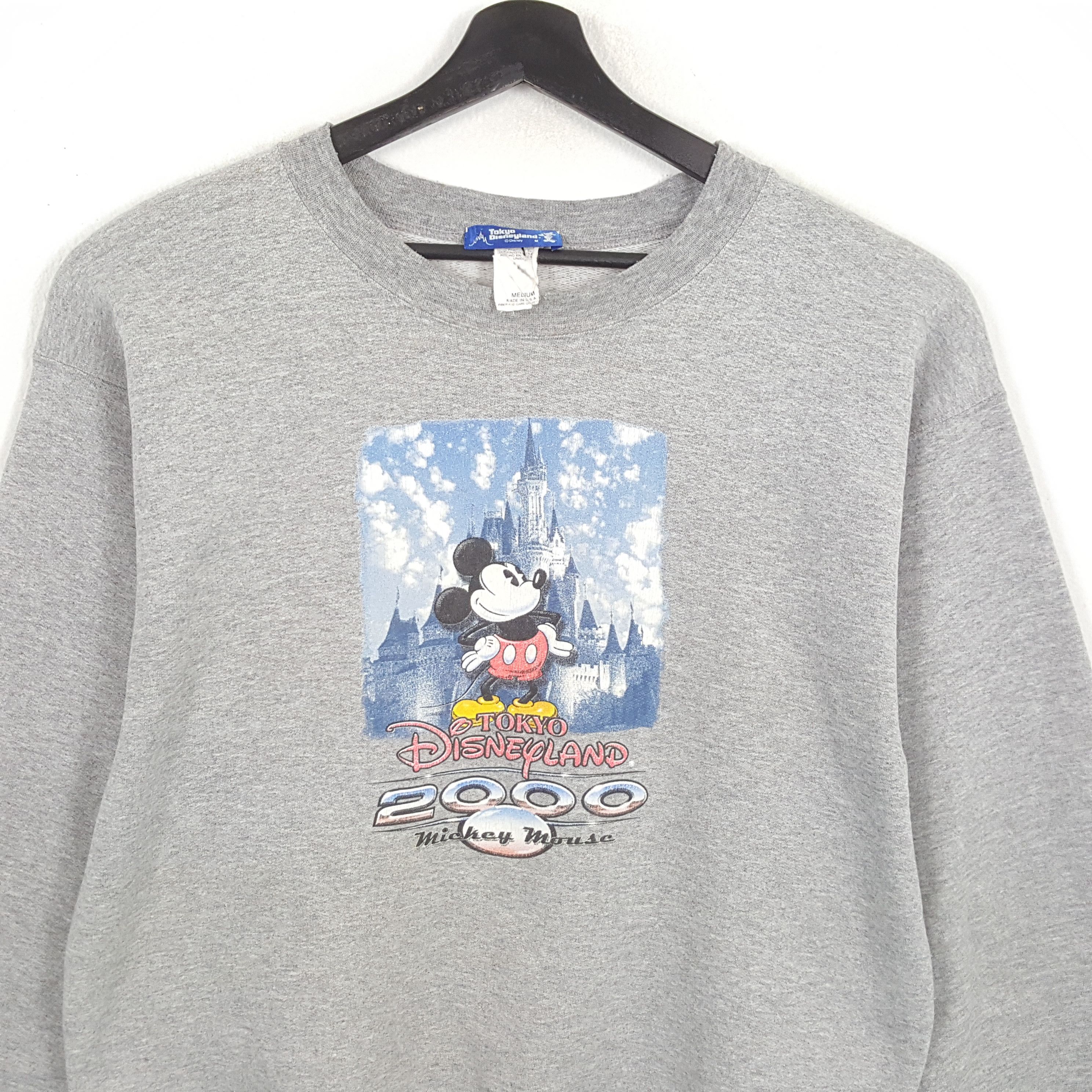 Disney × Mickey Mouse × Vintage MICKEY MOUSE DISNEY Cartoon Character Sweatshirt Size US M / EU 48-50 / 2 - 2 Thumbnail