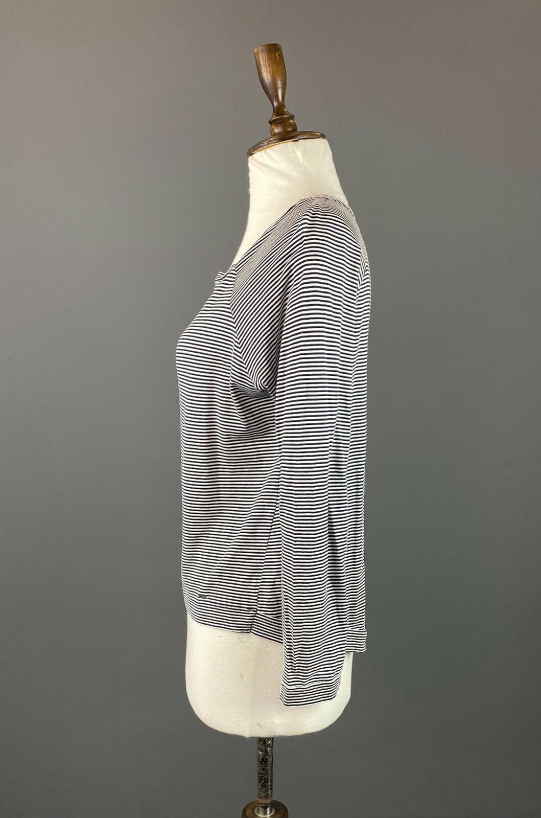 Paul & Shark Ladies Paul & Shark Silkcot Stripe Long Sleeve Sweater Size M / US 6-8 / IT 42-44 - 5 Thumbnail
