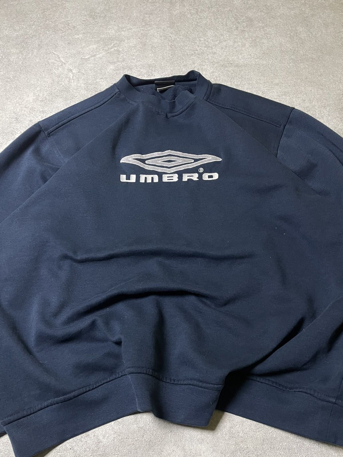 Umbro Vintage 90’s Umbro Soccer Blue Baggy Boxy Sweatshirt Size US M / EU 48-50 / 2 - 4 Thumbnail